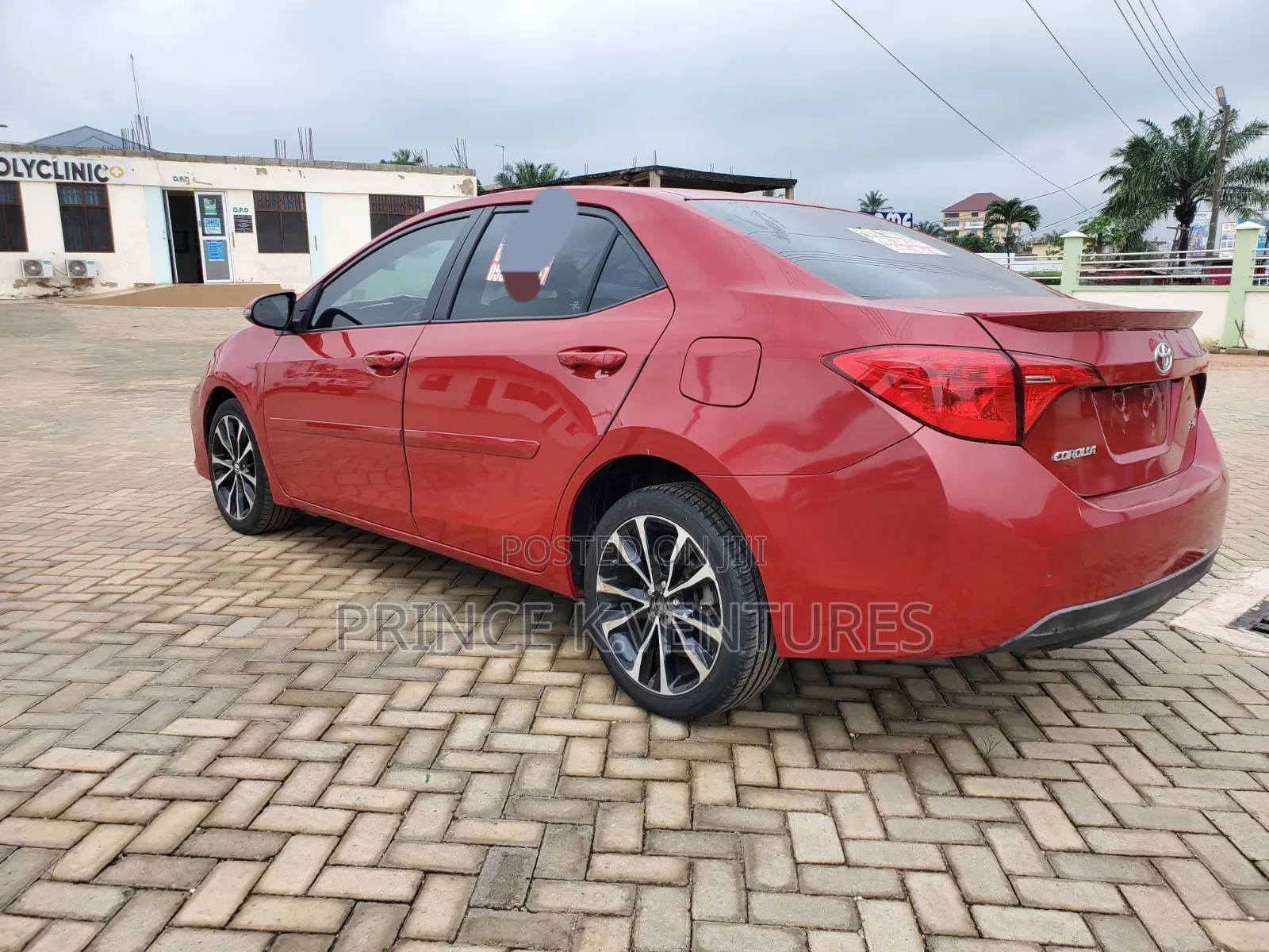 Toyota Corolla L (1.8L 4cyl 2A) 2019 Red