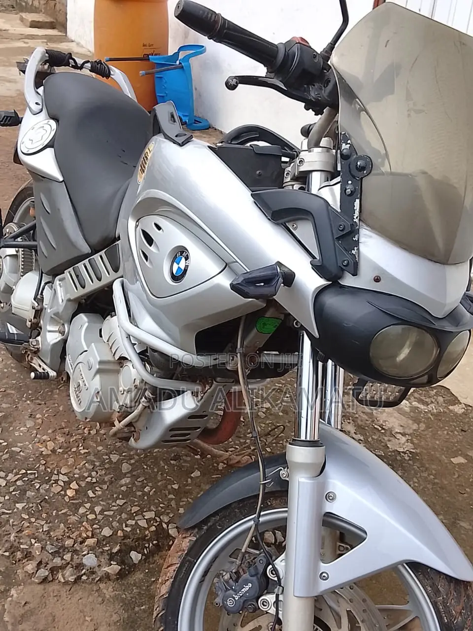 BMW F 650 CS 2010 Silver