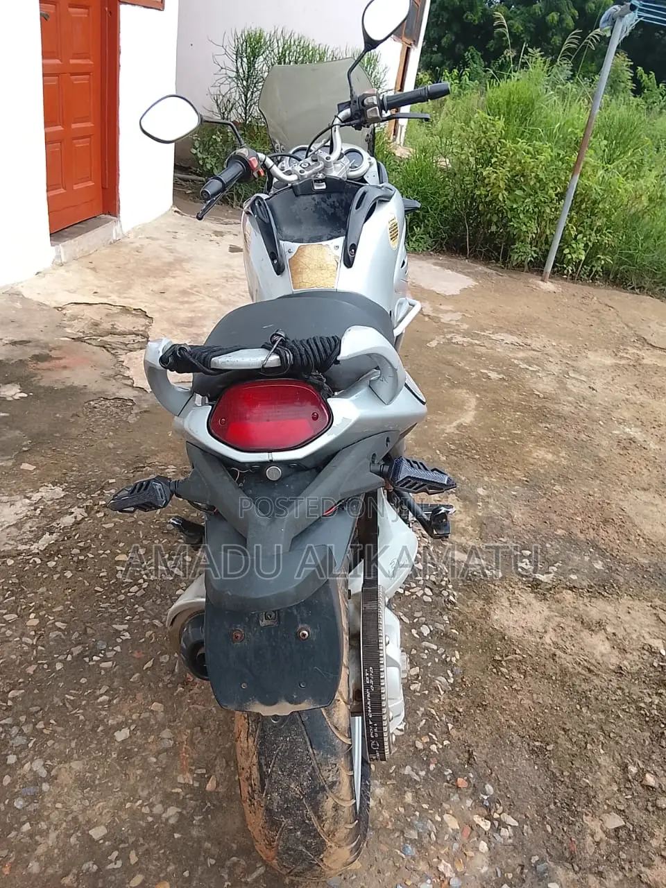 BMW F 650 CS 2010 Silver