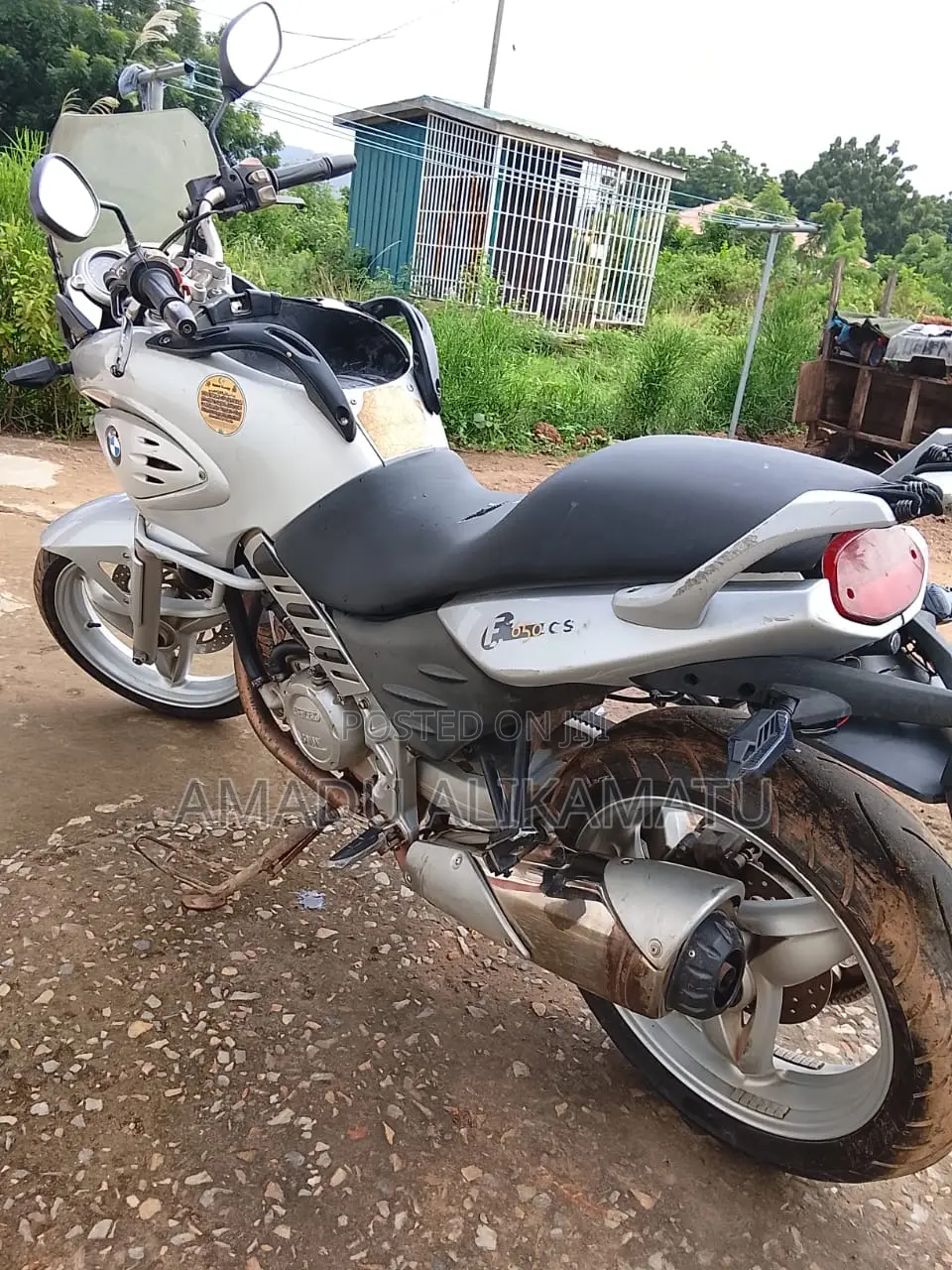 BMW F 650 CS 2010 Silver