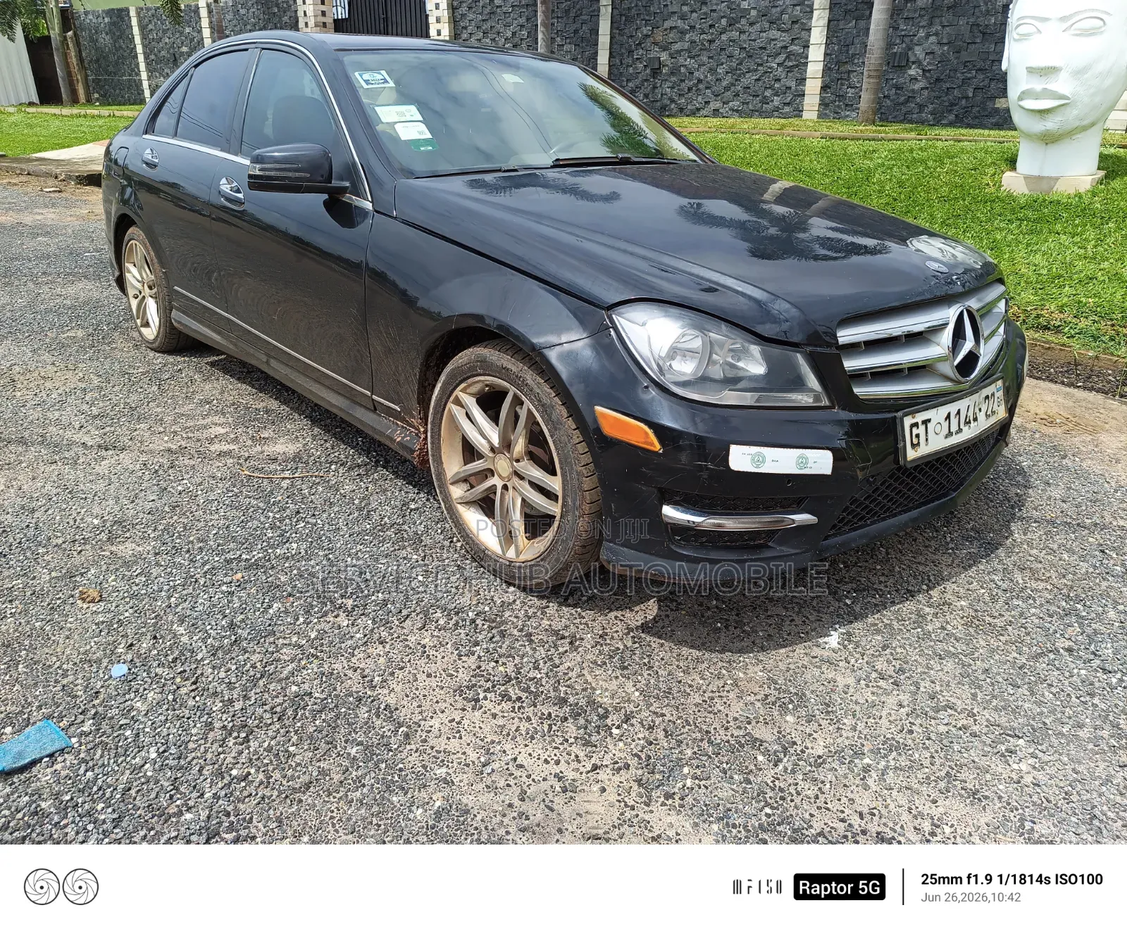 Mercedes-Benz C250 2014 Black