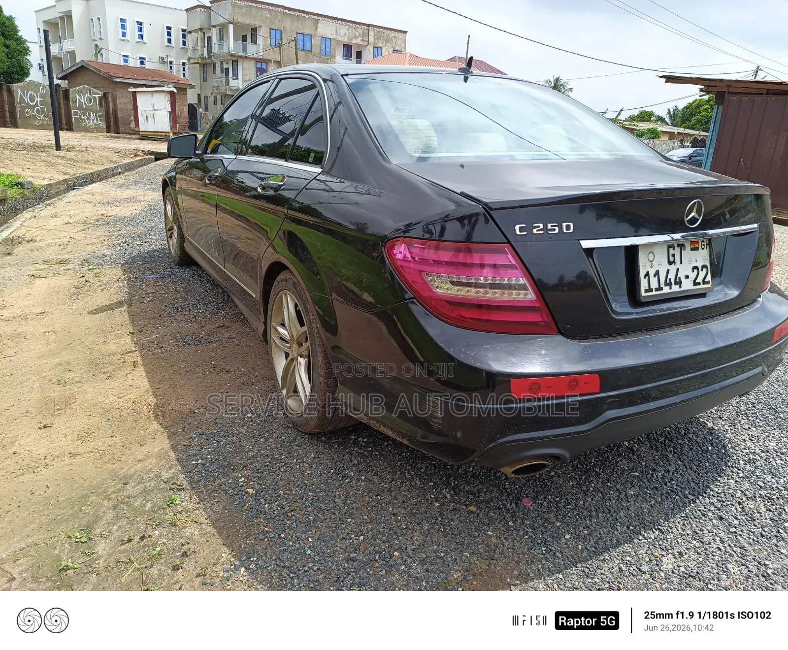 Mercedes-Benz C250 2014 Black