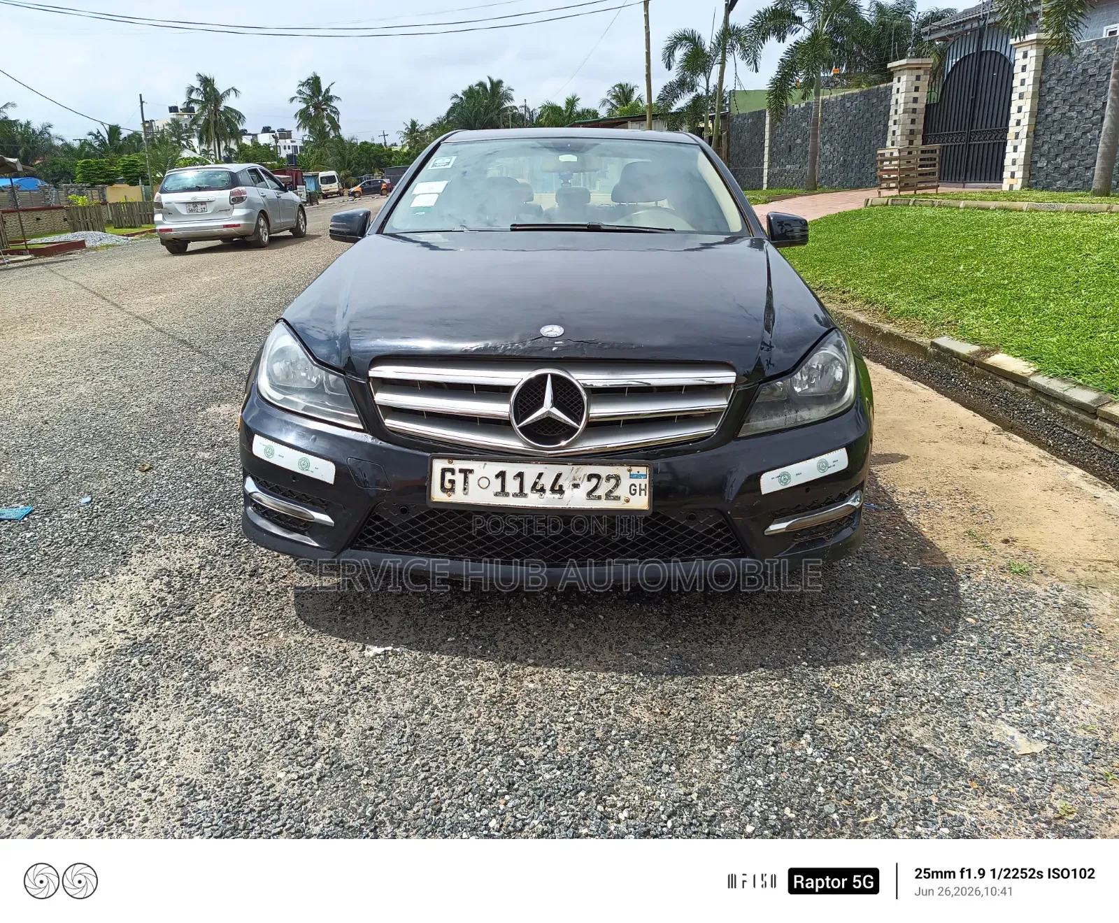 Mercedes-Benz C250 2014 Black
