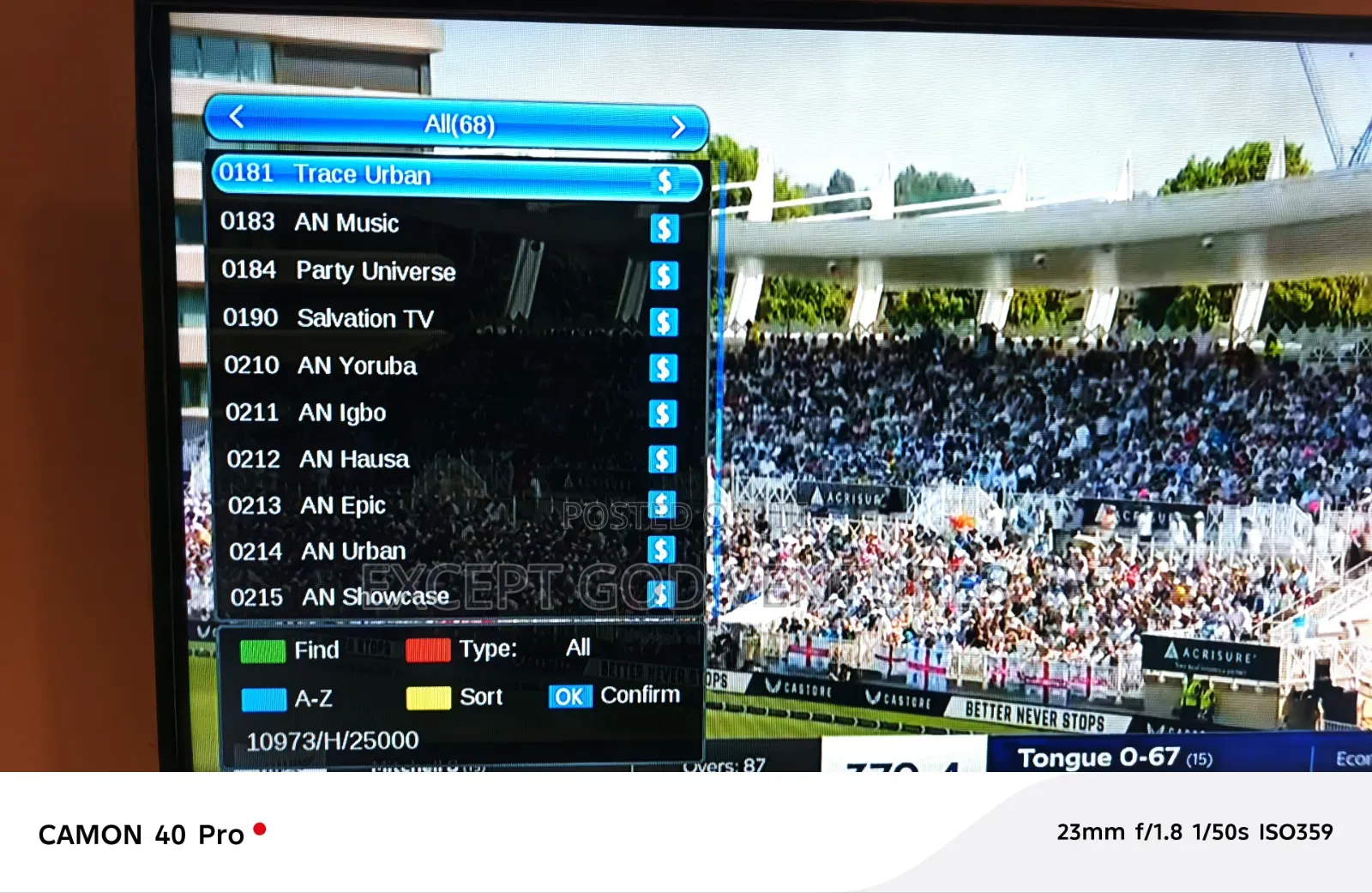 SLTV ( It Gives U DSTV Channels)