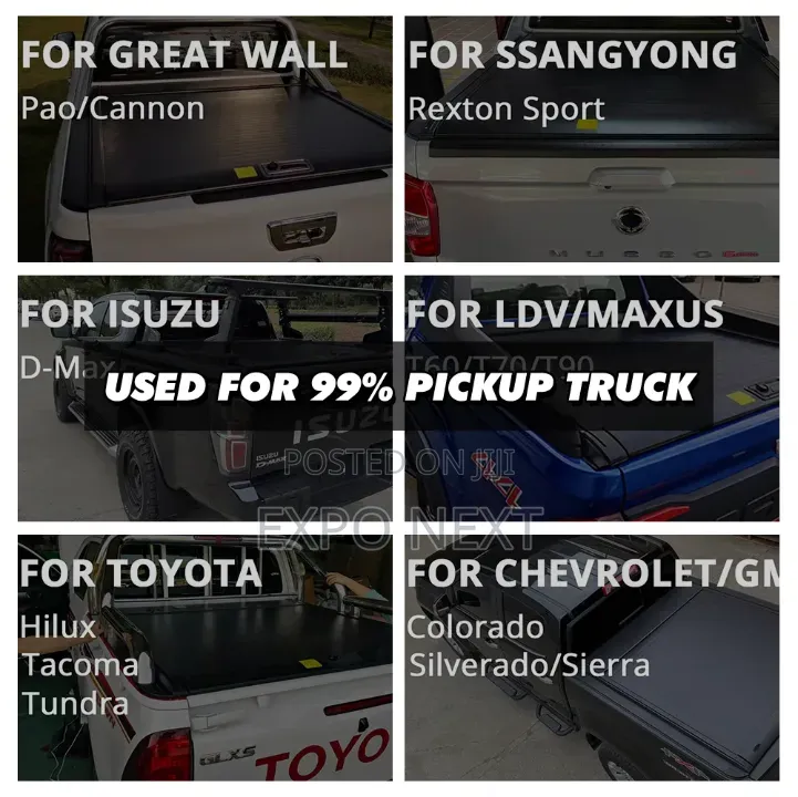 F150 2017-2024 Pickup Truck Tonneau Cover Aluminum Roller Truck Box