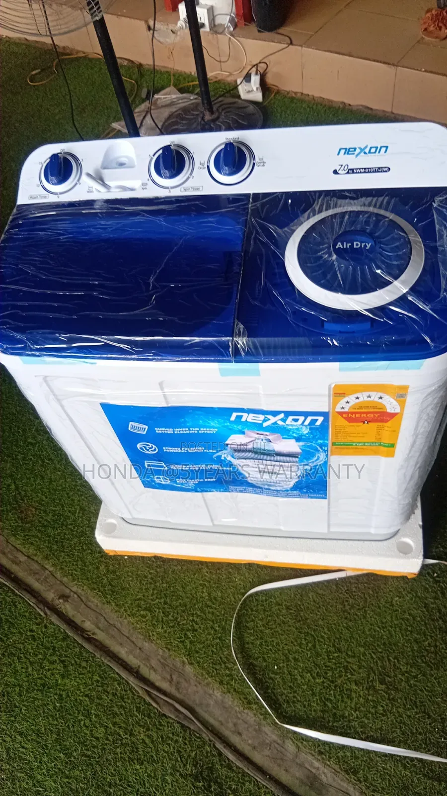 Nexon 7kg Fully Automatic Washing Machine – Ready to Use, Excellent