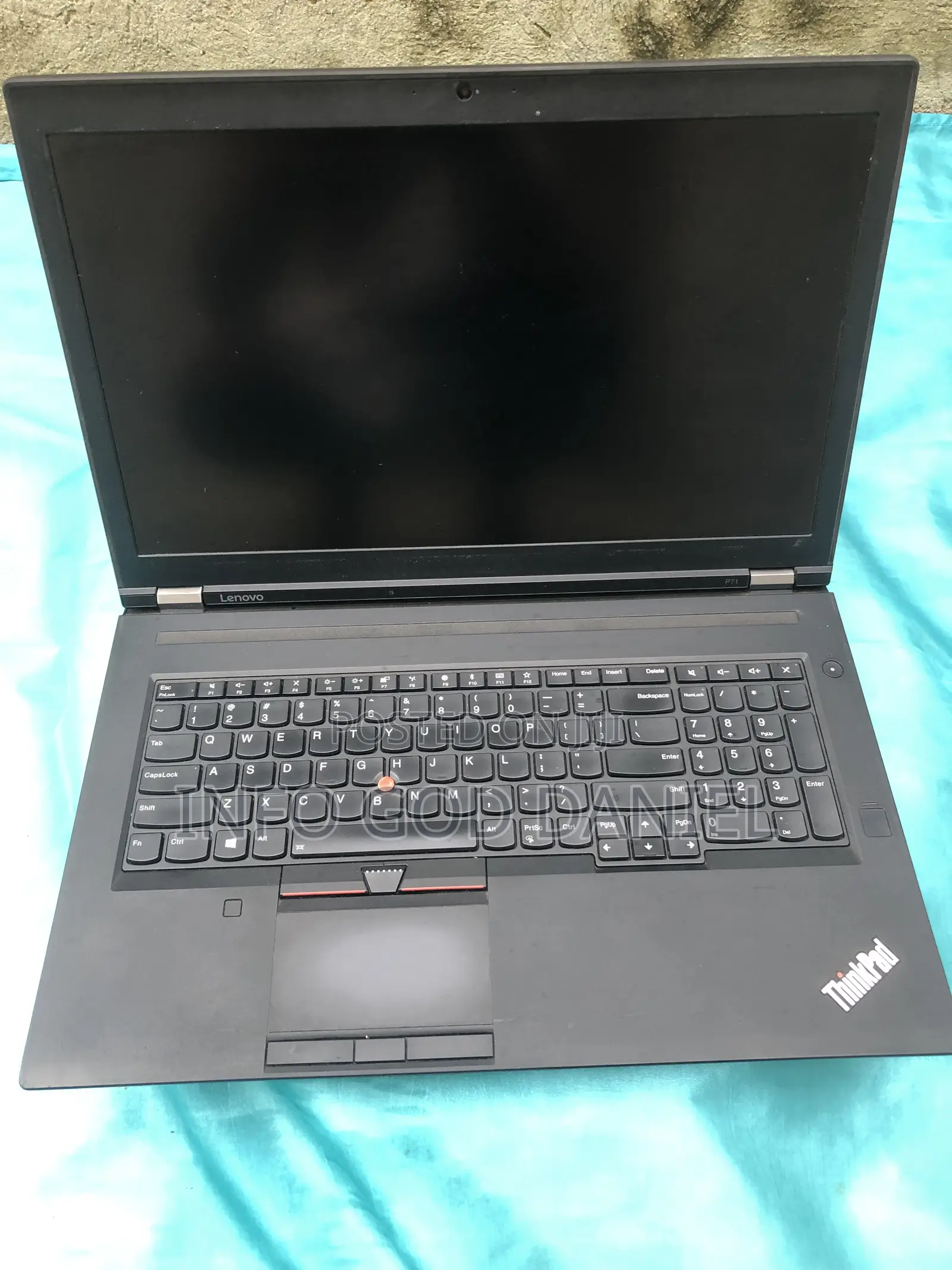 Laptop Lenovo ThinkPad P71 40GB Intel Core i7 SSD 256GB