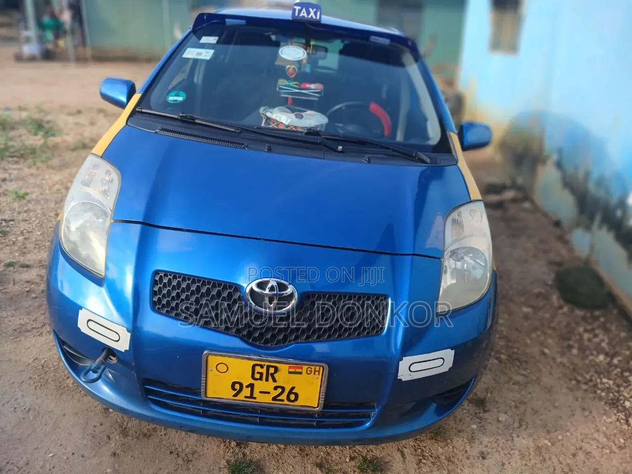 Toyota Yaris 2010 Blue