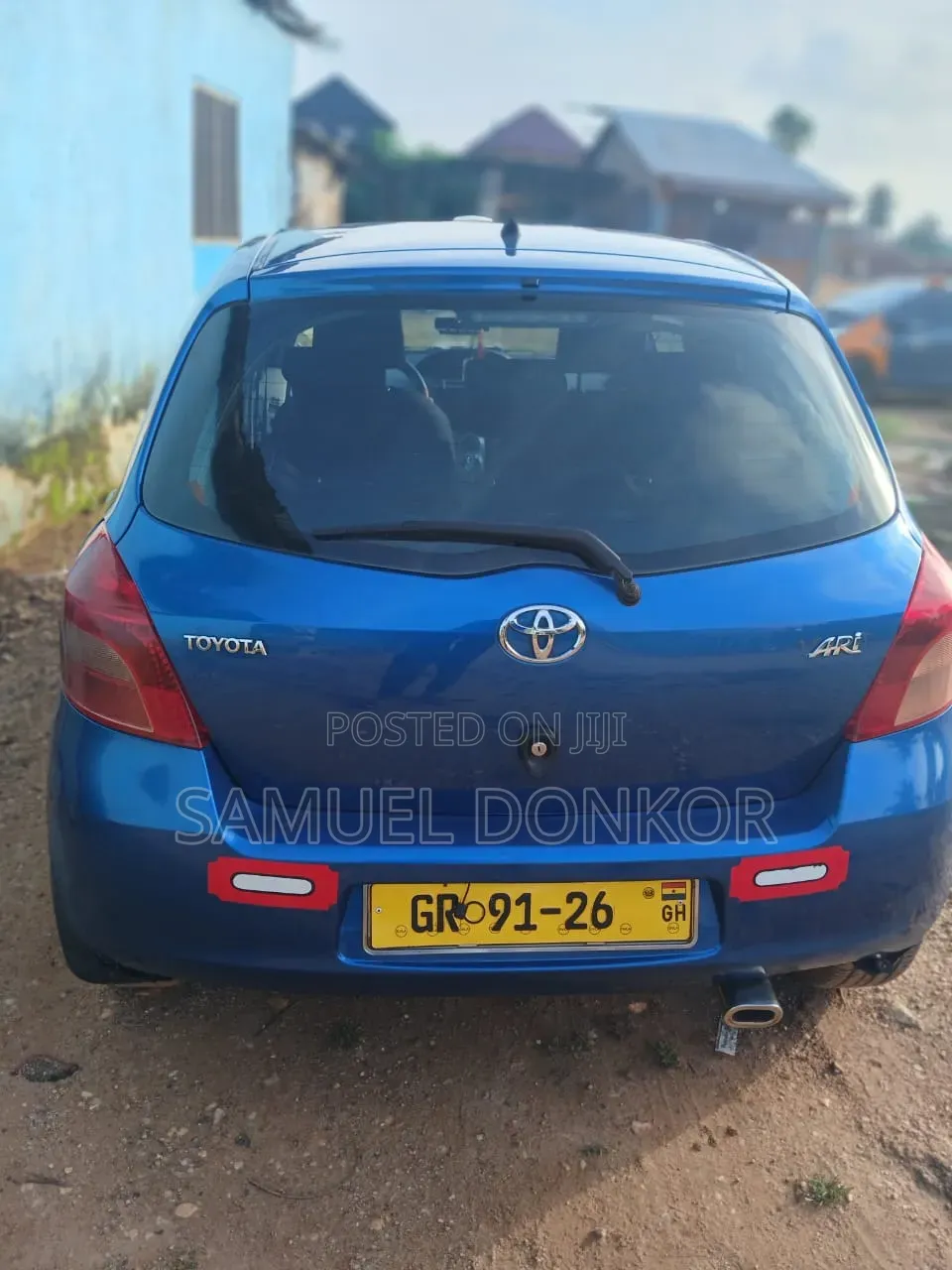 Toyota Yaris 2010 Blue