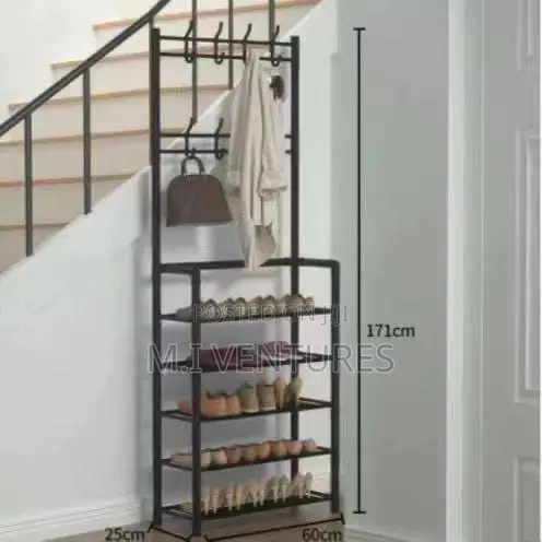 Multi-Purpose Clothes Shoe Organizer Rack