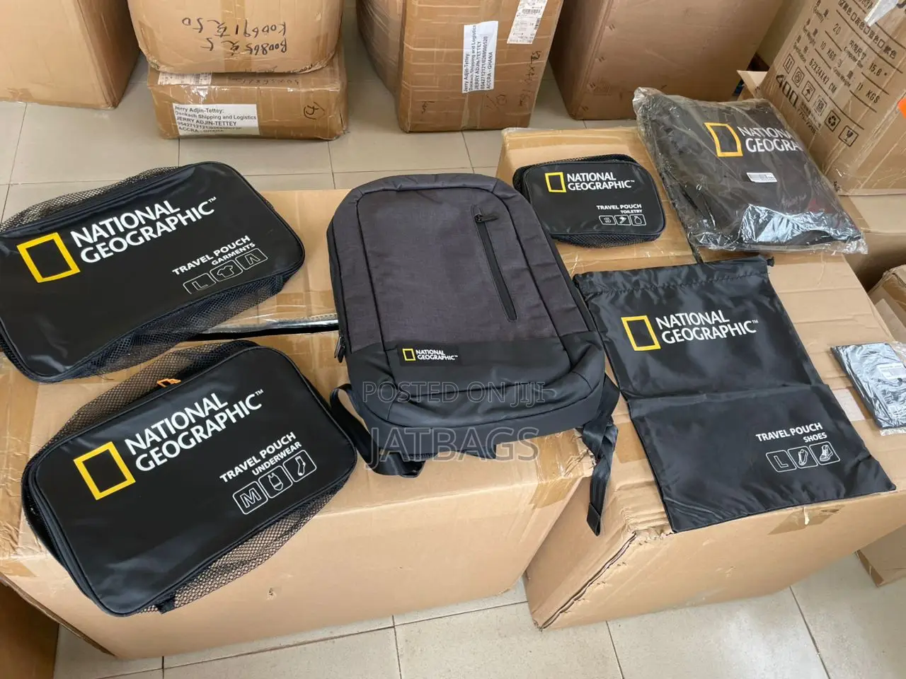 Waterproof Laptop Backpack Plus Travel Accessories (Free Delivery)