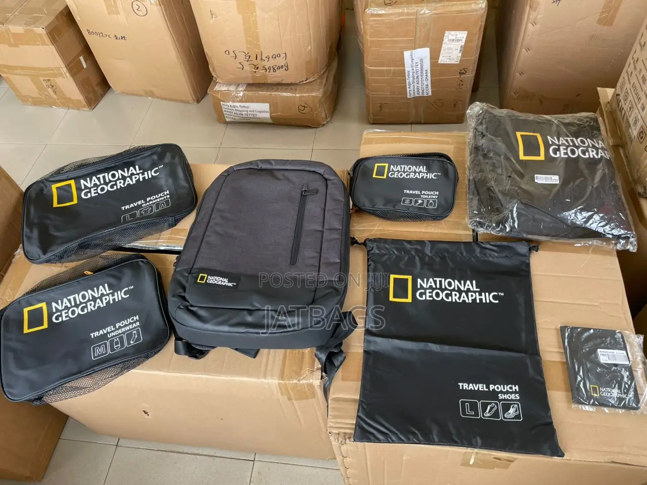 Waterproof Laptop Backpack Plus Travel Accessories (Free Delivery)