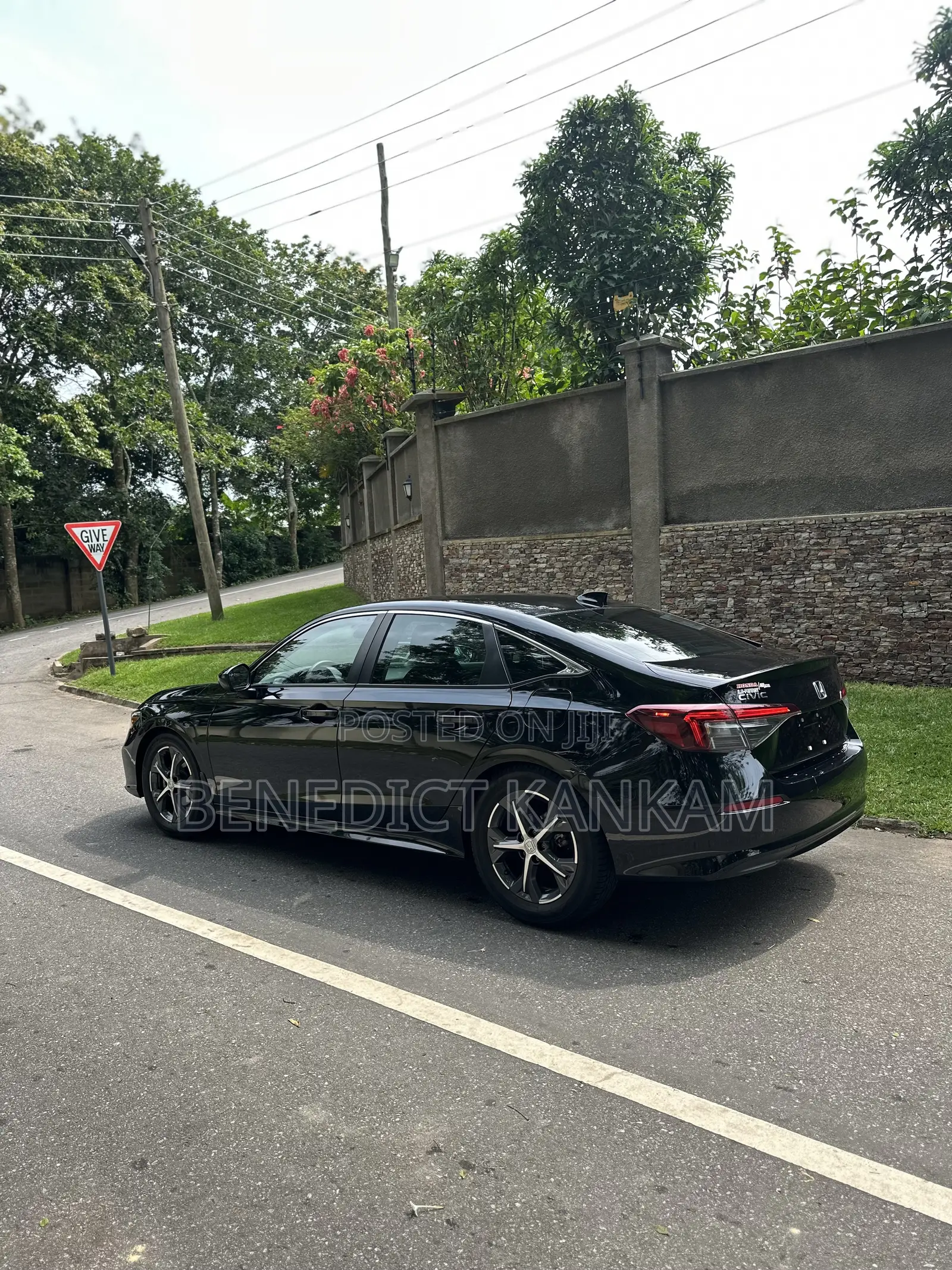 Honda Civic Sport CVT 2025 Black