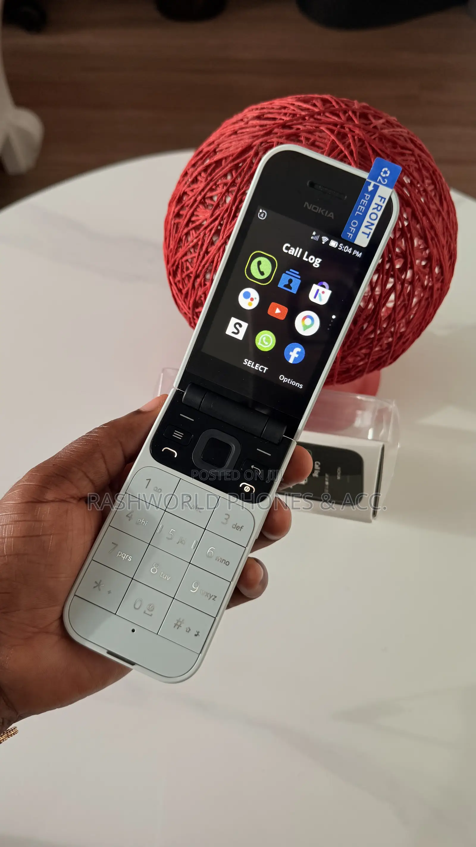 New Nokia 2720 Flip 512 GB Gray