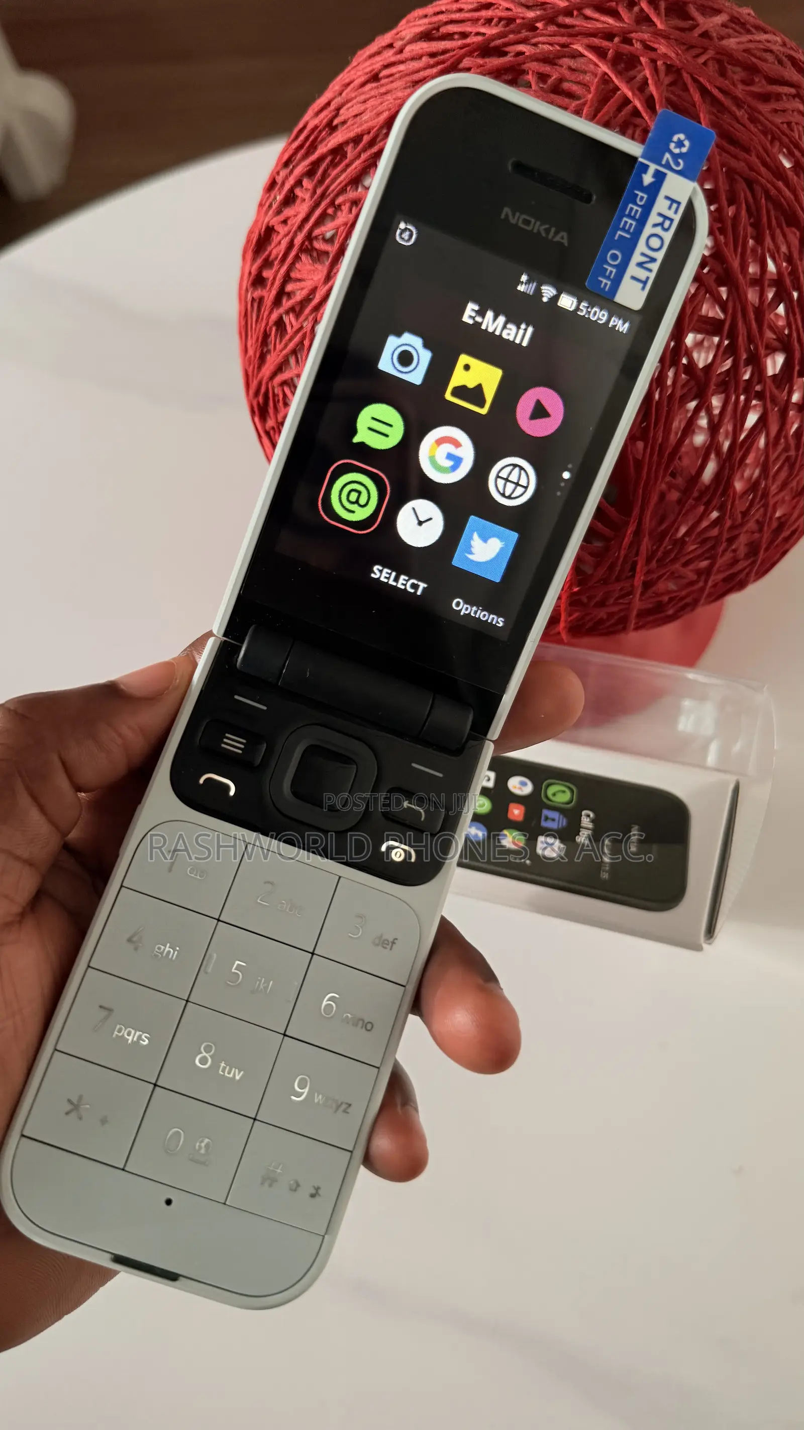 New Nokia 2720 Flip 512 GB Gray