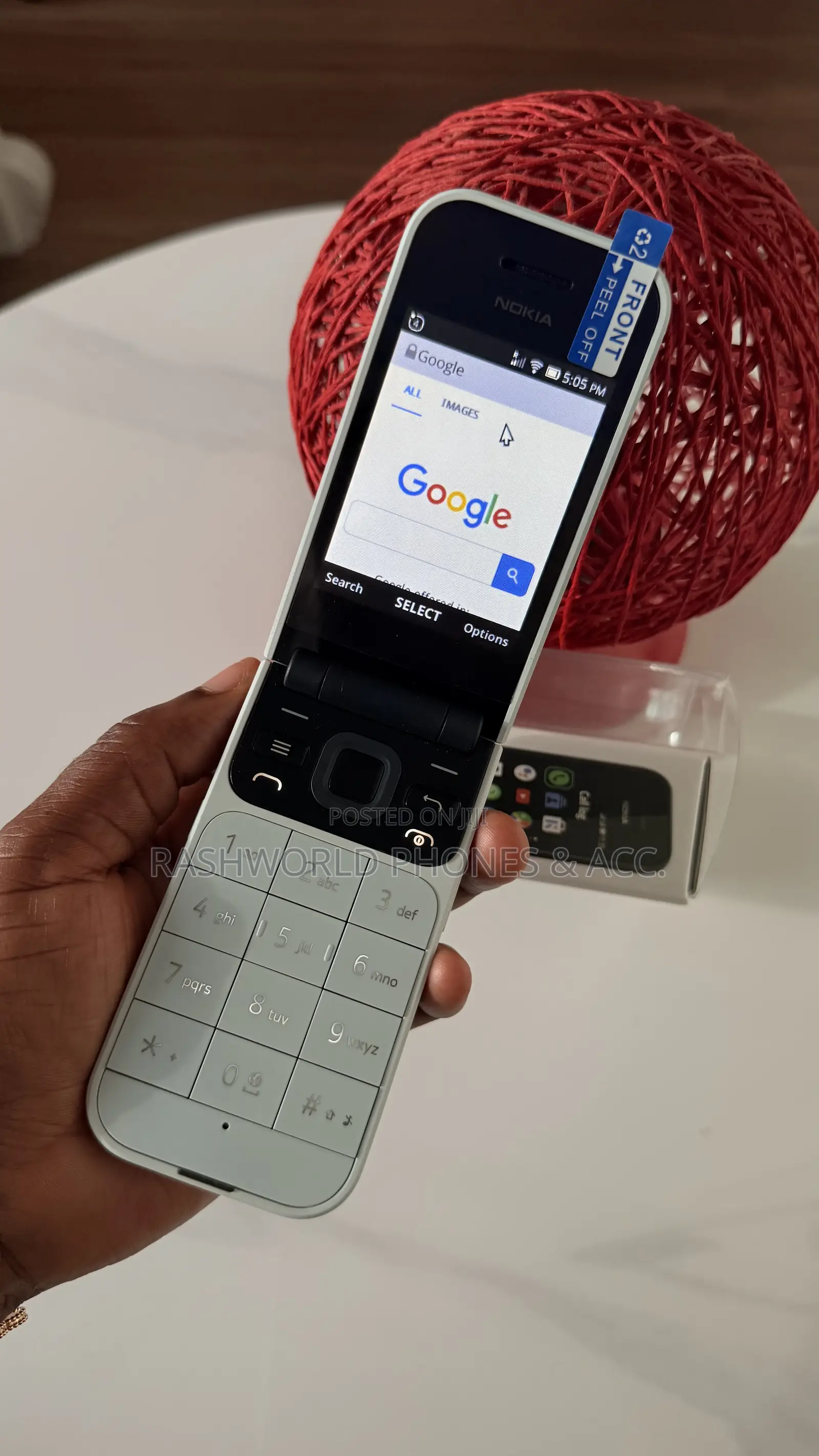 New Nokia 2720 Flip 512 GB Gray