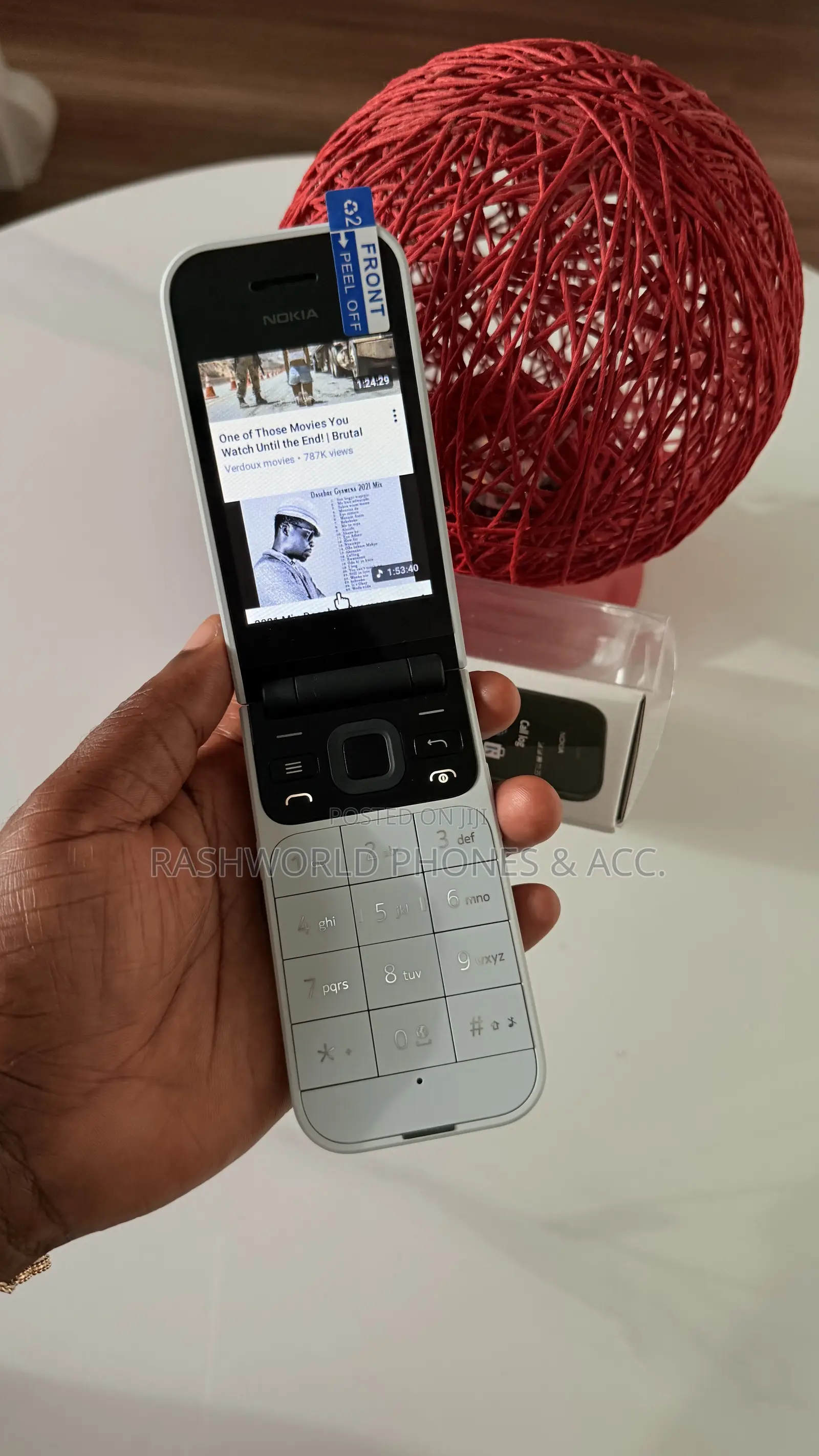 New Nokia 2720 Flip 512 GB Gray