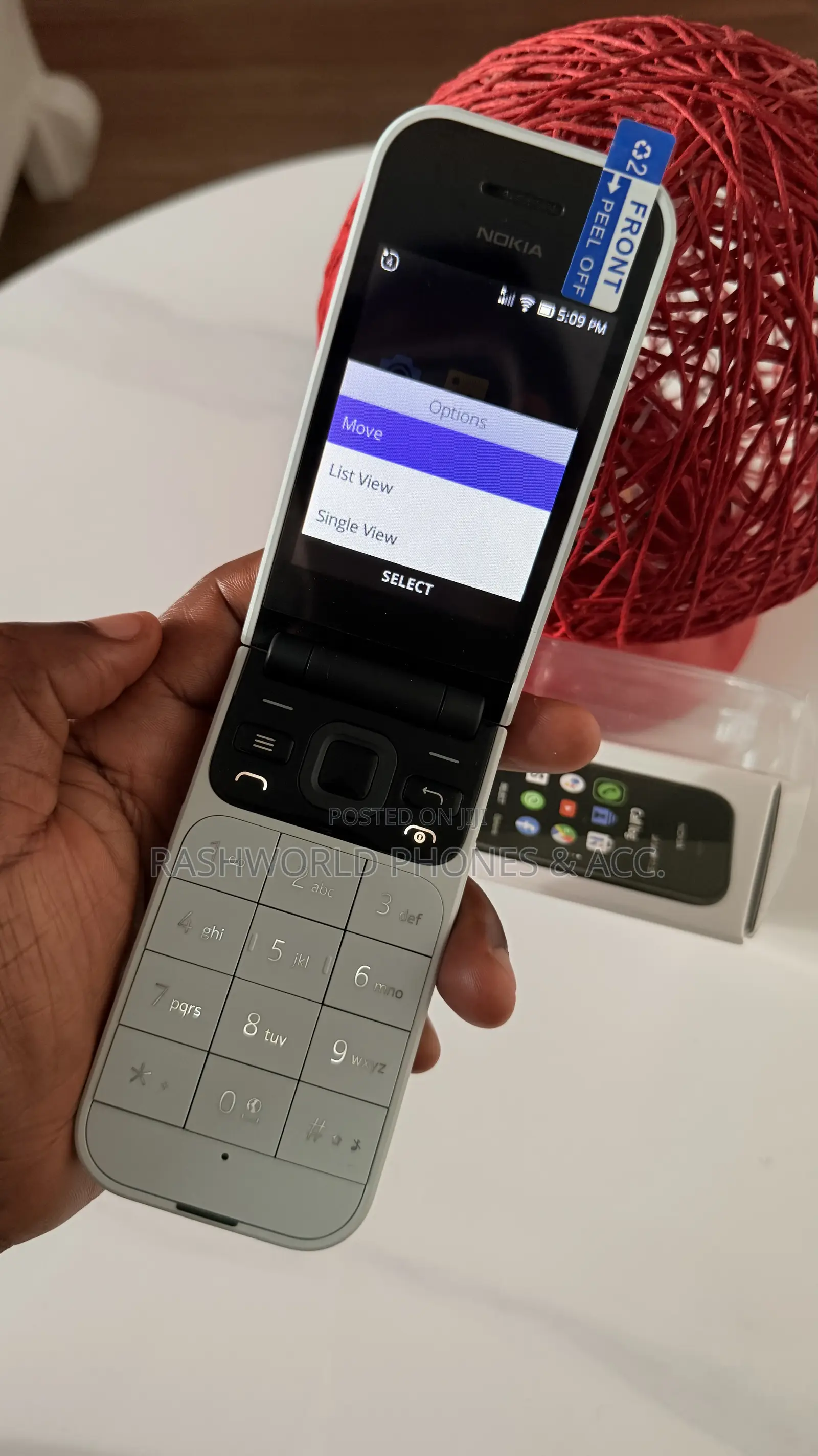 New Nokia 2720 Flip 512 GB Gray