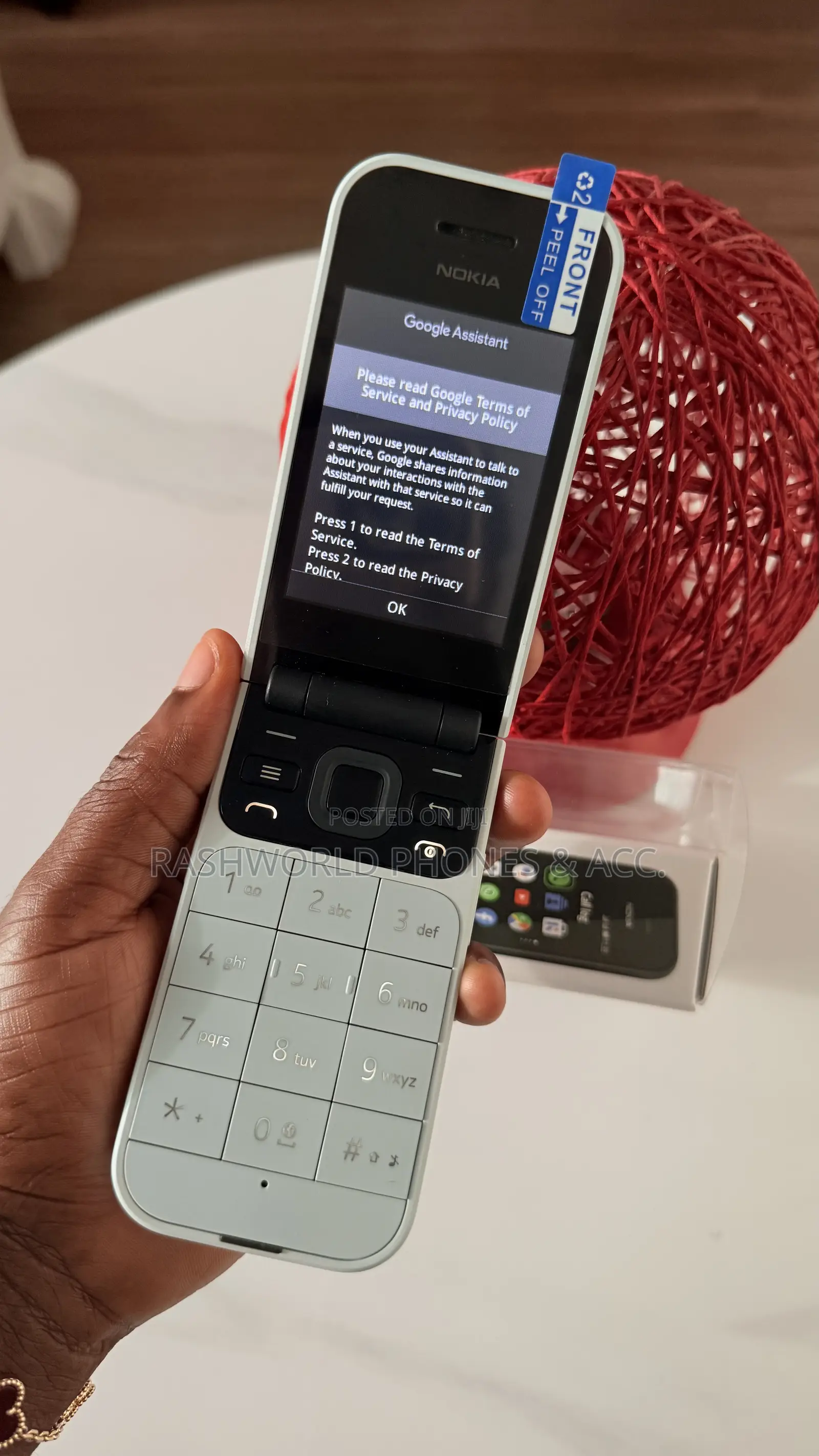 New Nokia 2720 Flip 512 GB Gray
