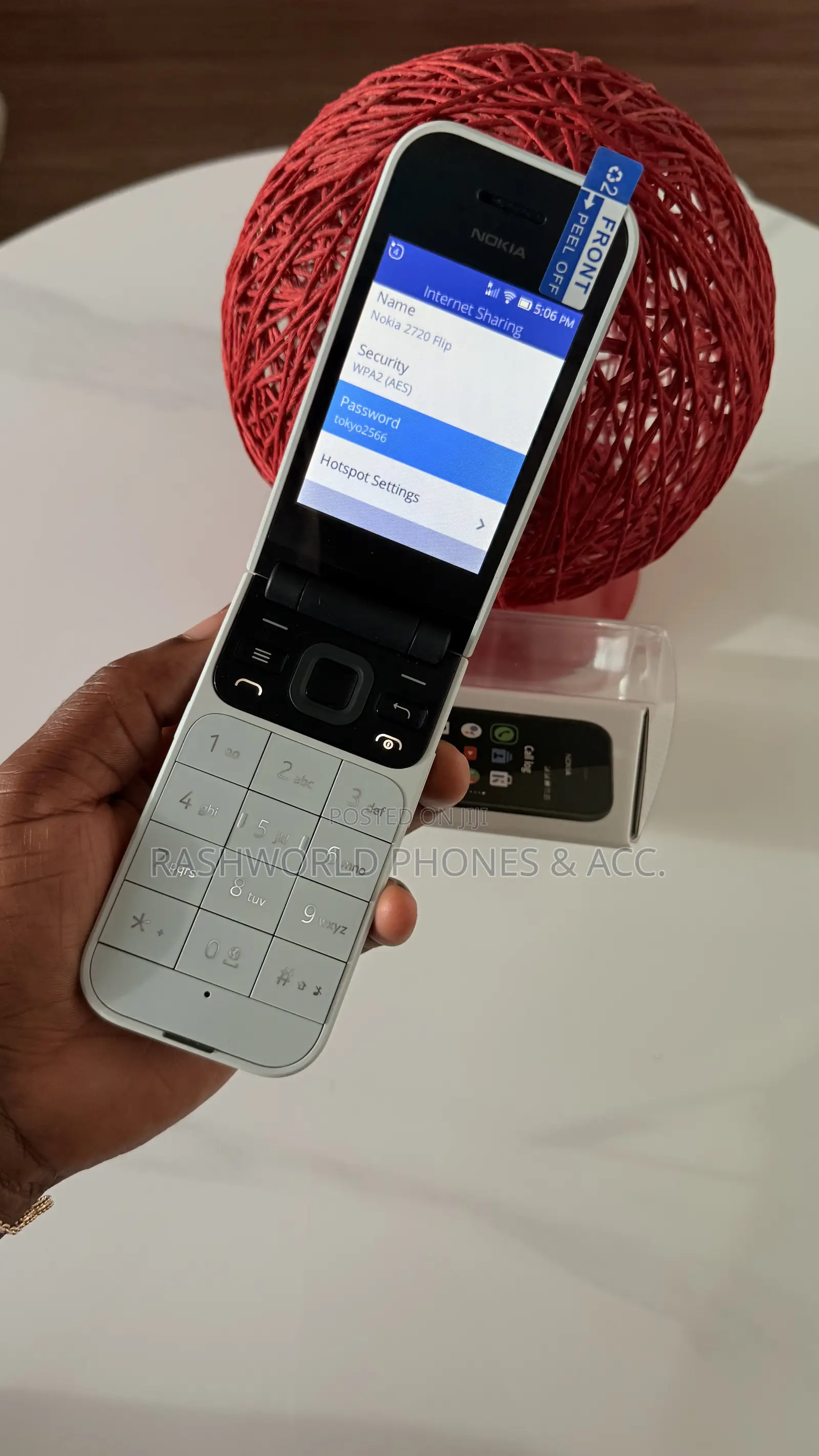 New Nokia 2720 Flip 512 GB Gray