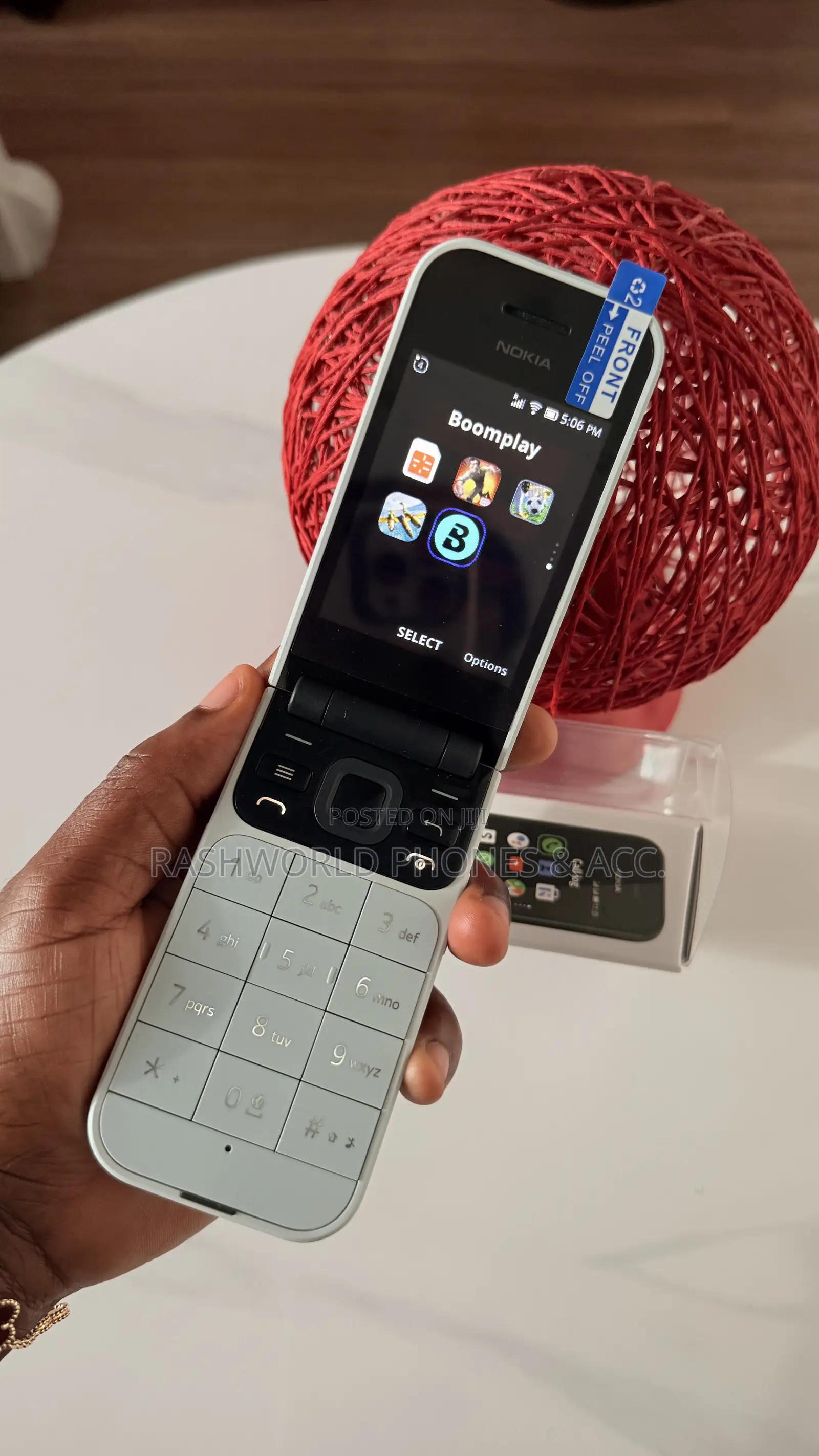 New Nokia 2720 Flip 512 GB Gray