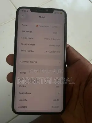 Apple iPhone 11 Pro Max 64 GB Gray