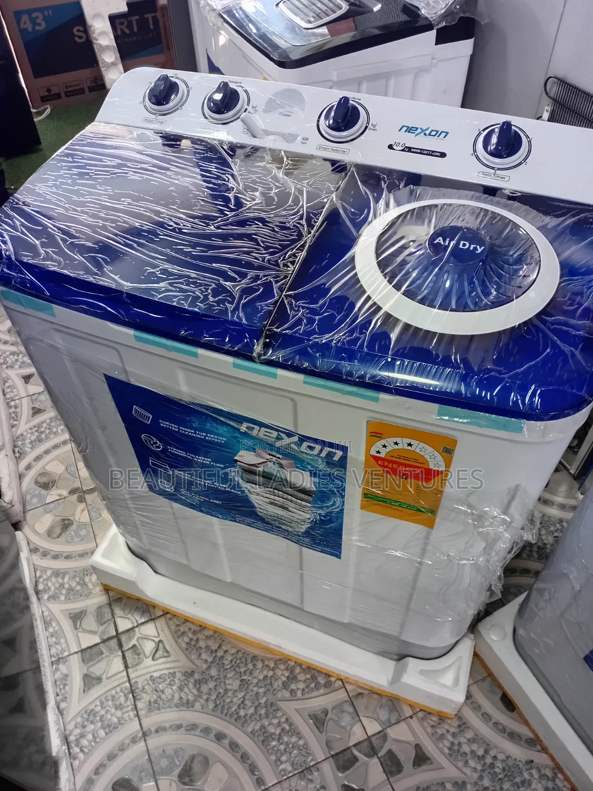Family-Sized Nexon 10kg Twin Tub Washer