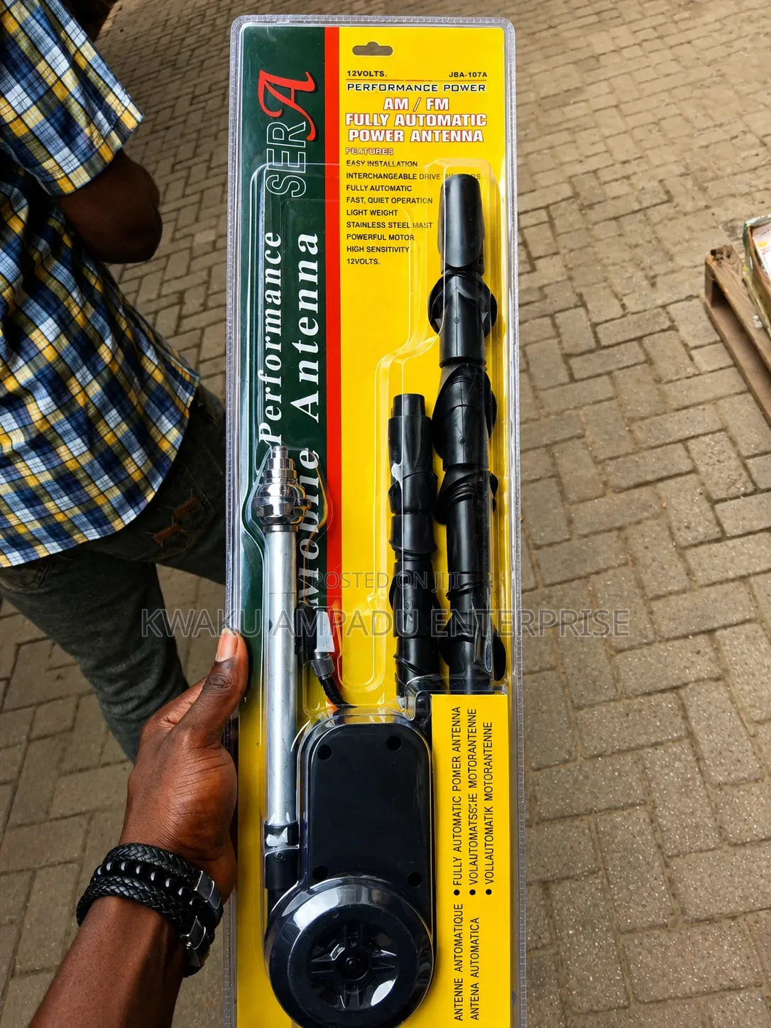 Am/Fm Fully Automatic Power Antenna (12v)