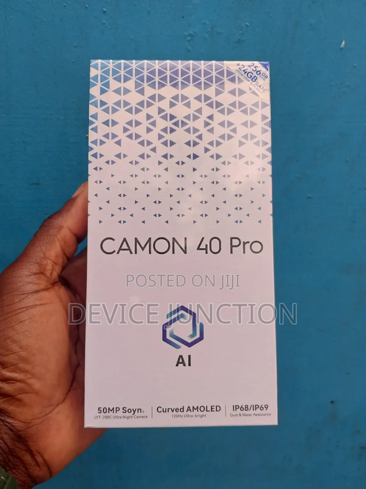 New Tecno Camon 40 Pro 5G 256 GB Gray