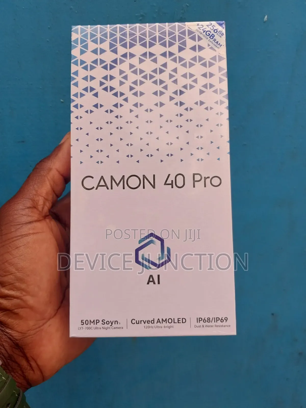 New Tecno Camon 40 Pro 5G 256 GB Gray