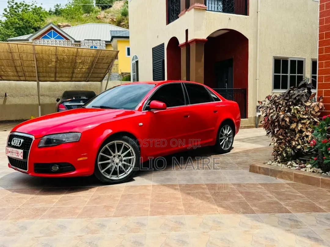 Audi A4 2009 Red