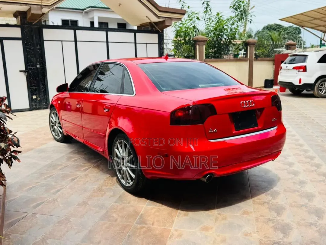 Audi A4 2009 Red