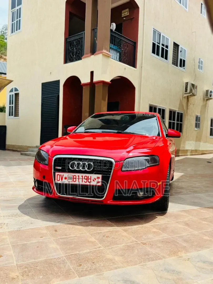 Audi A4 2009 Red