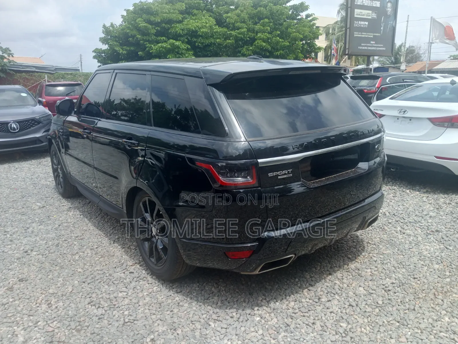 Land Rover Range Rover Sport SE 4x4 (3.0L 6cyl 8A) 2016 Black