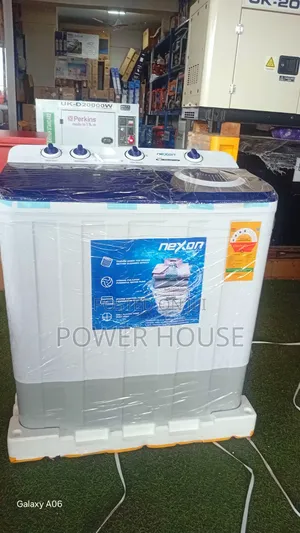 Nexon 12kg Semi/Full Automatic Washing Machine – Powerful Cleaning