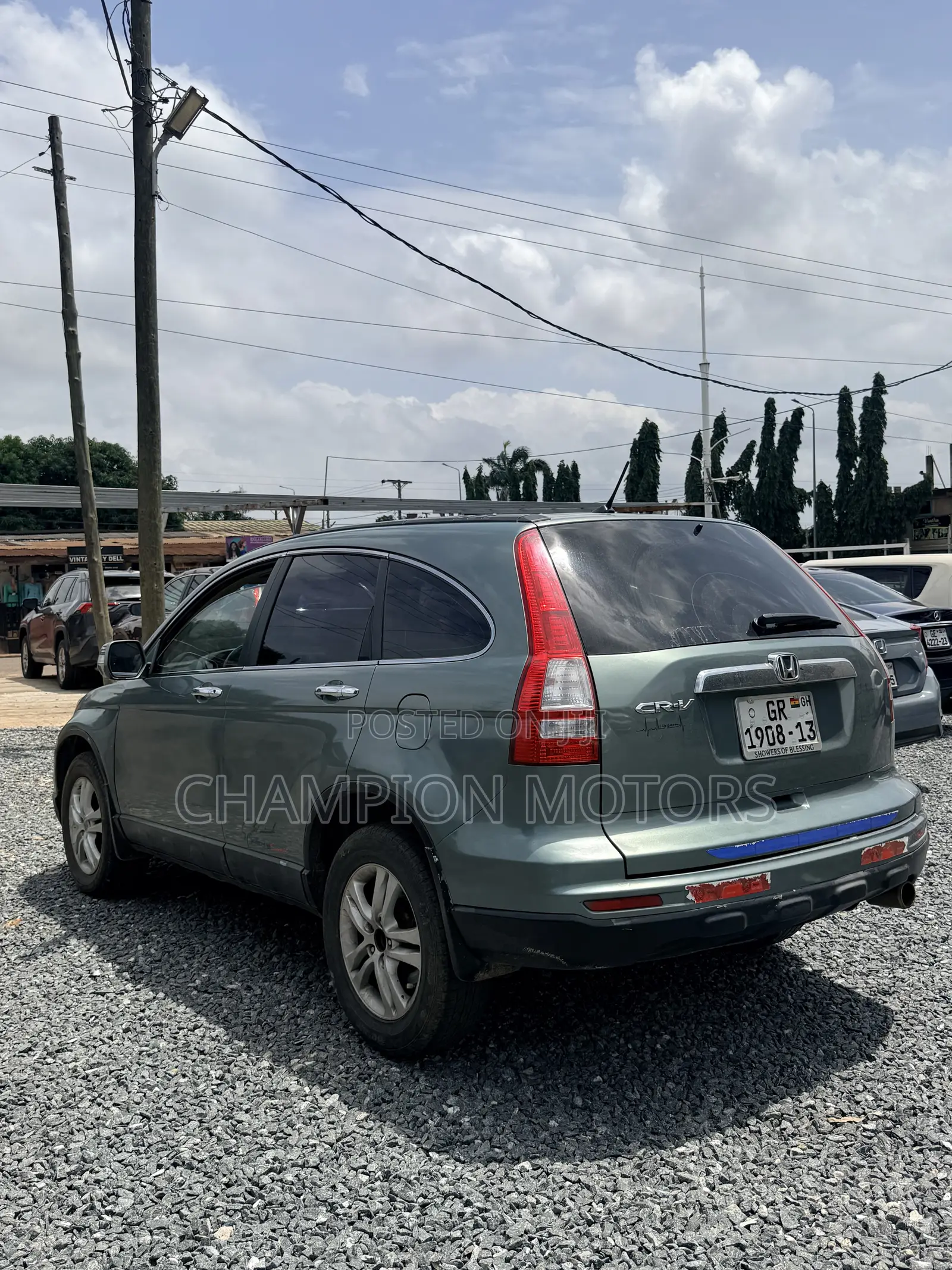 Honda CR-V 2011 Green