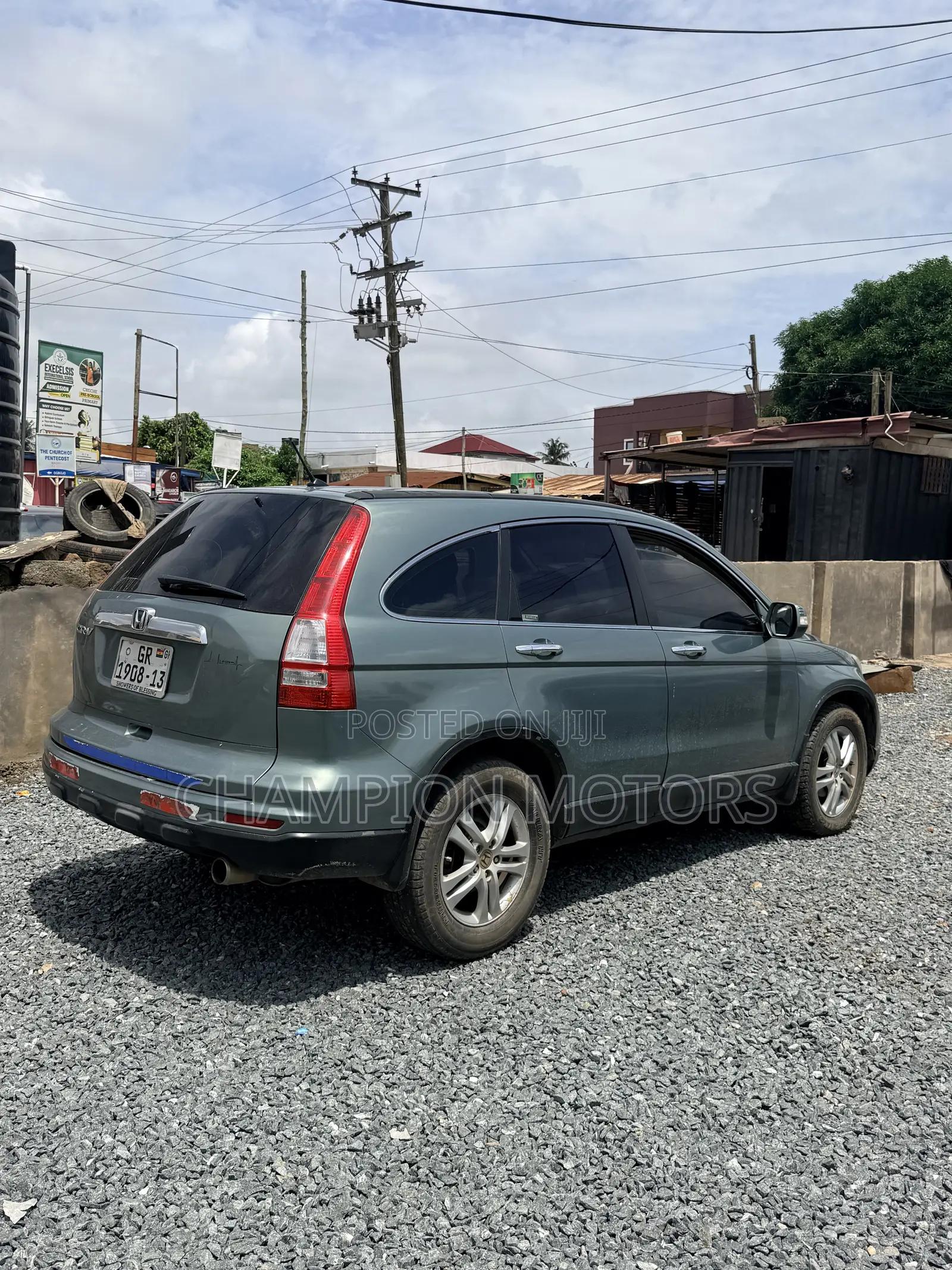 Honda CR-V 2011 Green