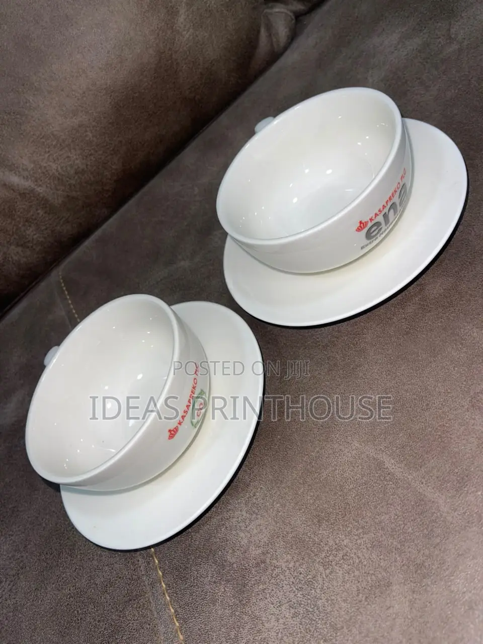 Custom Branded Tea Cups and Saucers