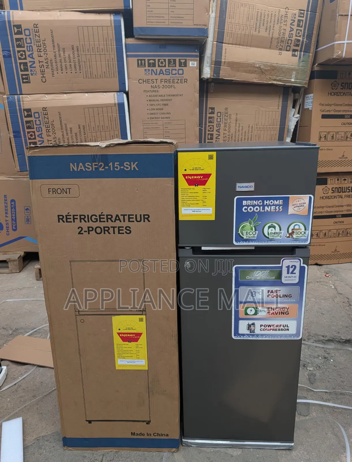 Nasco Fridge 107l