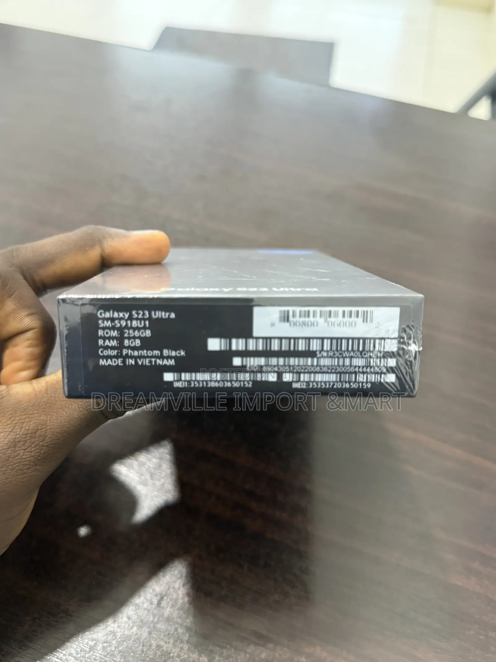 New Samsung Galaxy S23 Ultra 256 GB Black