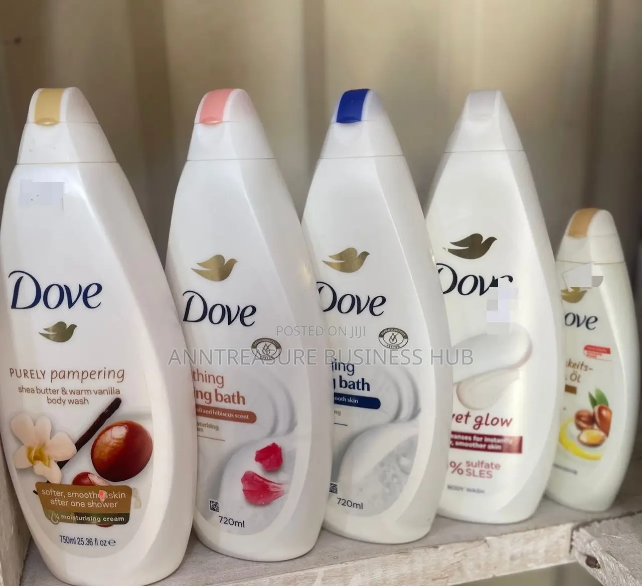 Dove Bath Gels