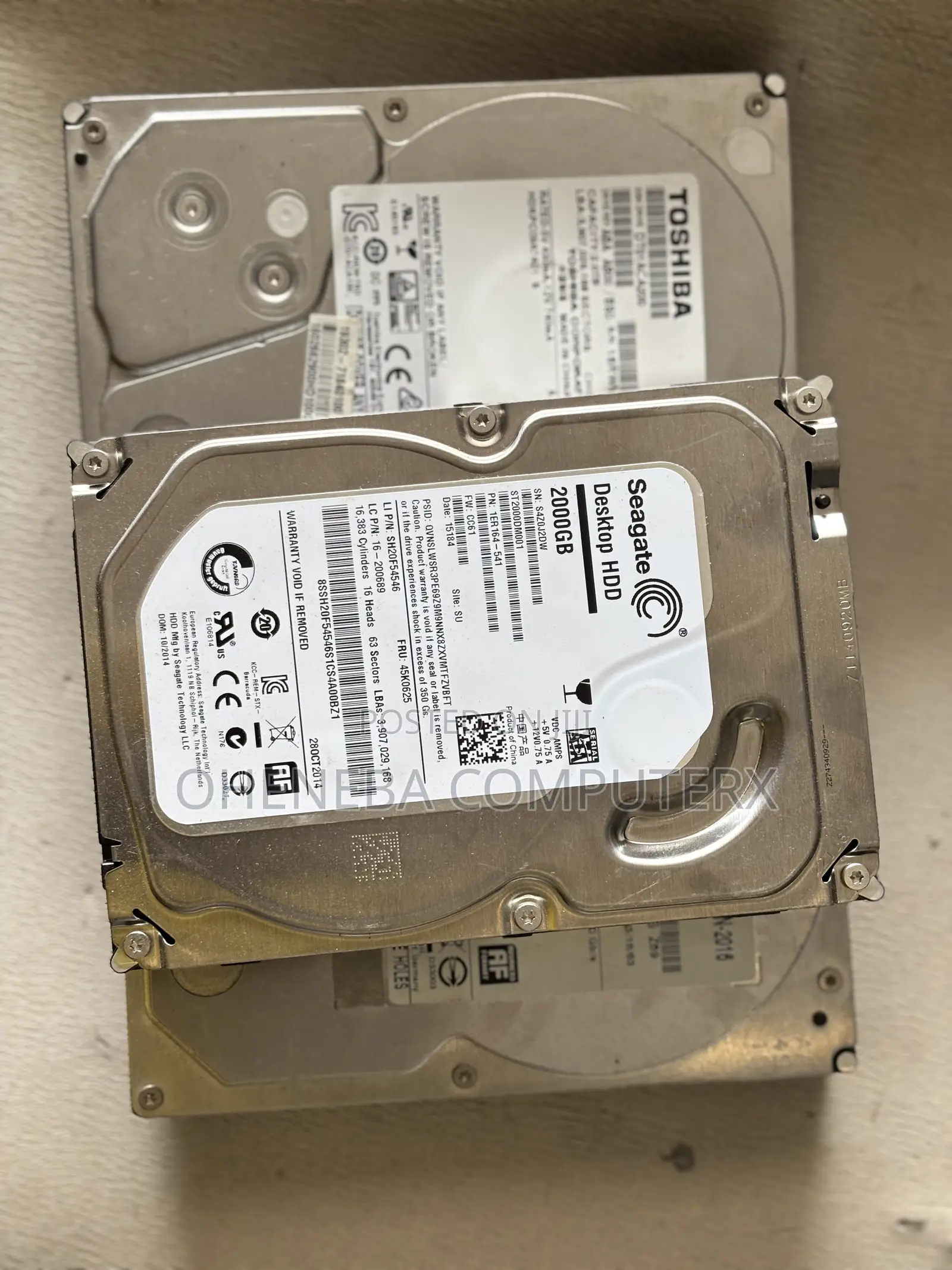 2tb Desktop Hard Disk Drive HDD