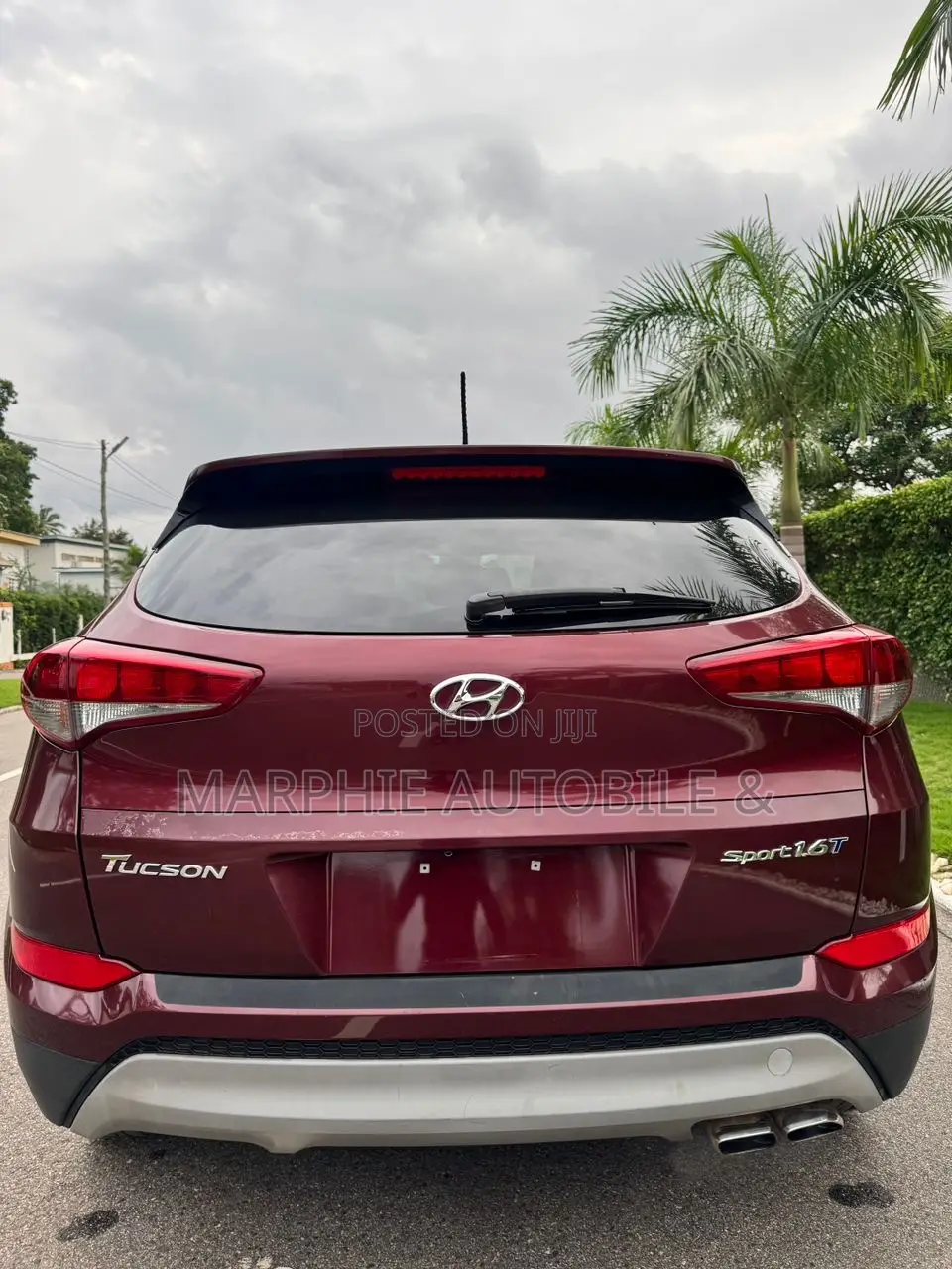 Hyundai Tucson Limited AWD 2017 Burgundy