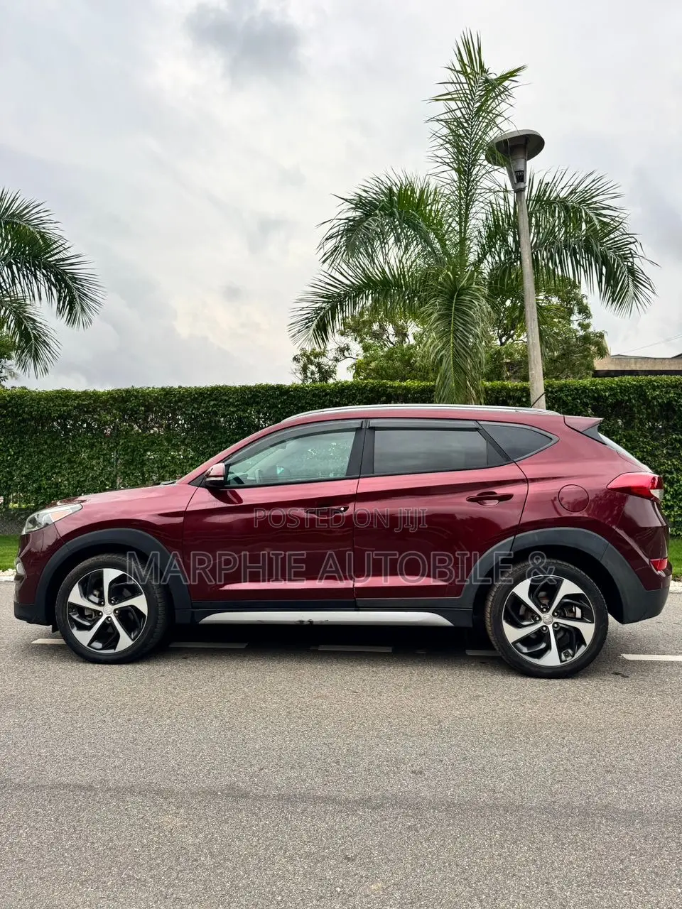 Hyundai Tucson Limited AWD 2017 Burgundy
