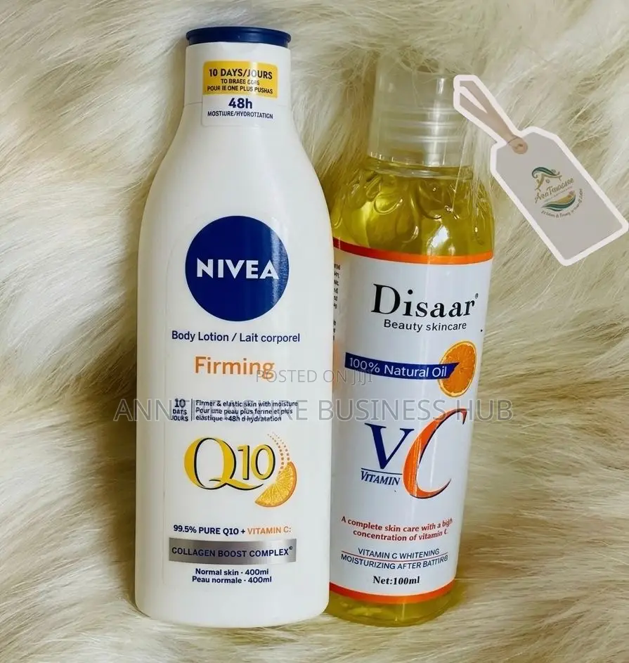 Nivea Q10 + Disaar Vc