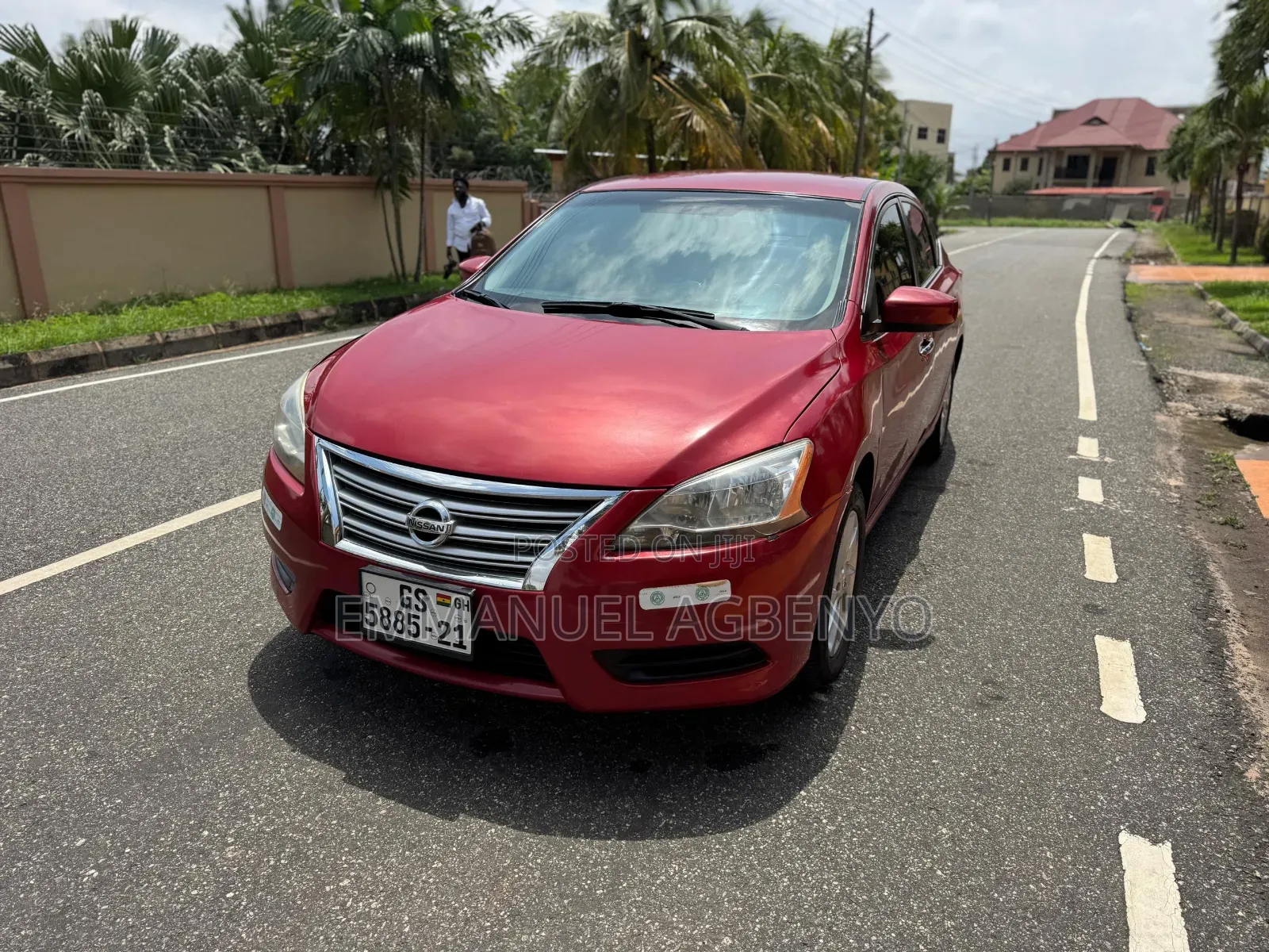 Nissan Sentra 2015 Red