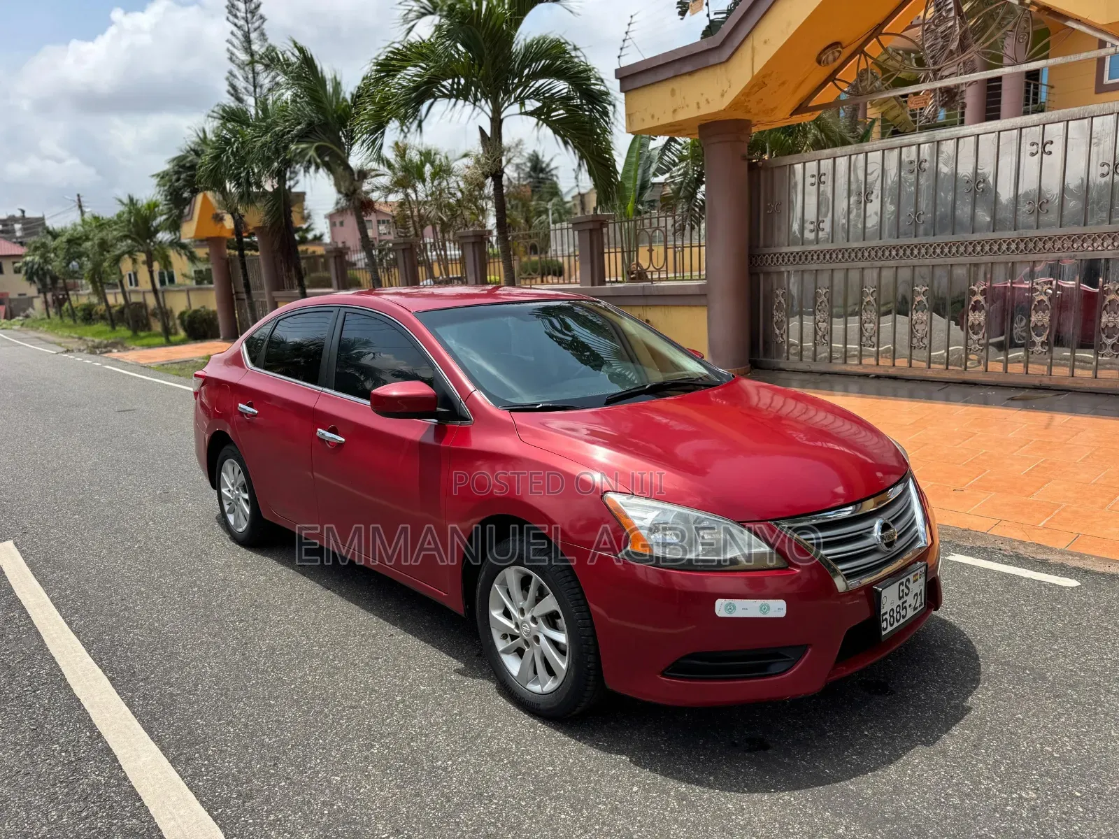 Nissan Sentra 2015 Red