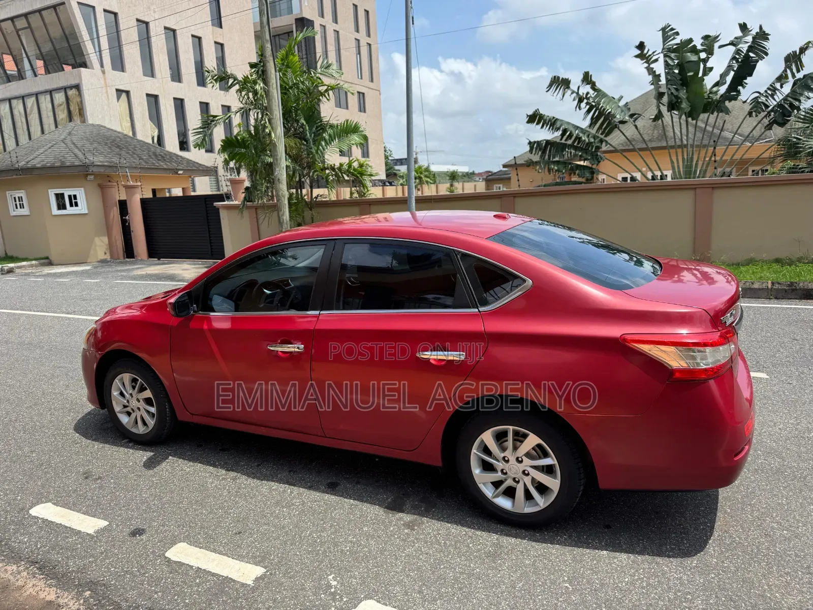 Nissan Sentra 2015 Red