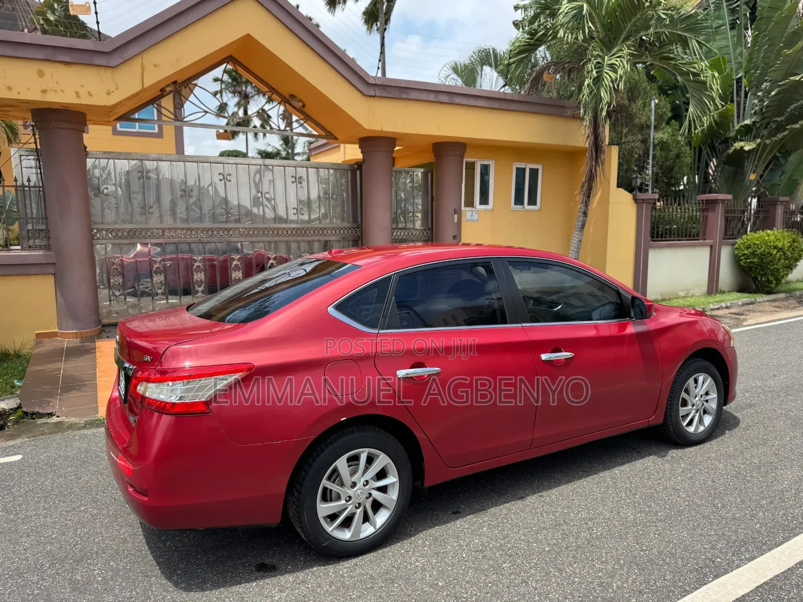 Nissan Sentra 2015 Red