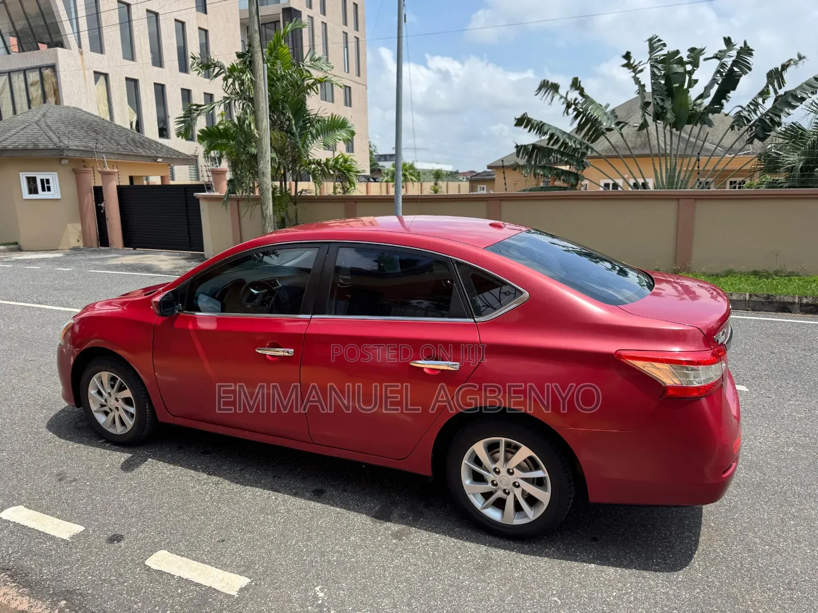 Nissan Sentra 2015 Red